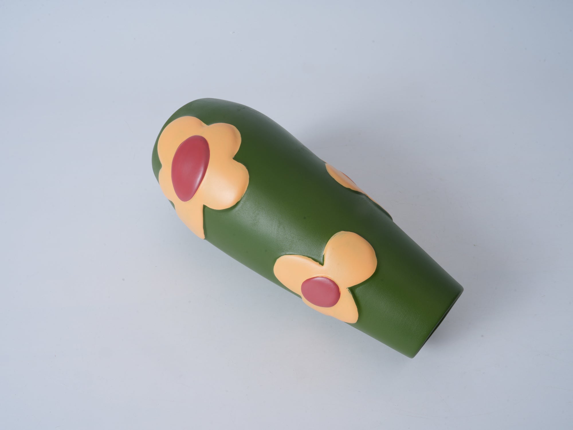 Hand-Painted Ceramic Vase – Large Flower