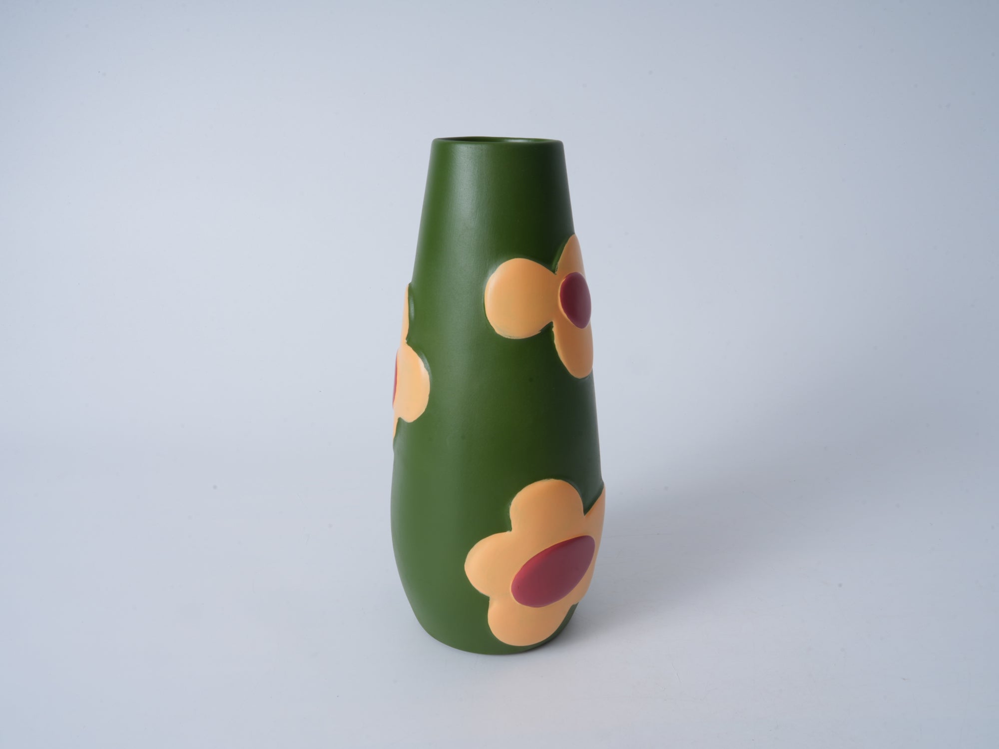 Hand-Painted Ceramic Vase – Large Flower