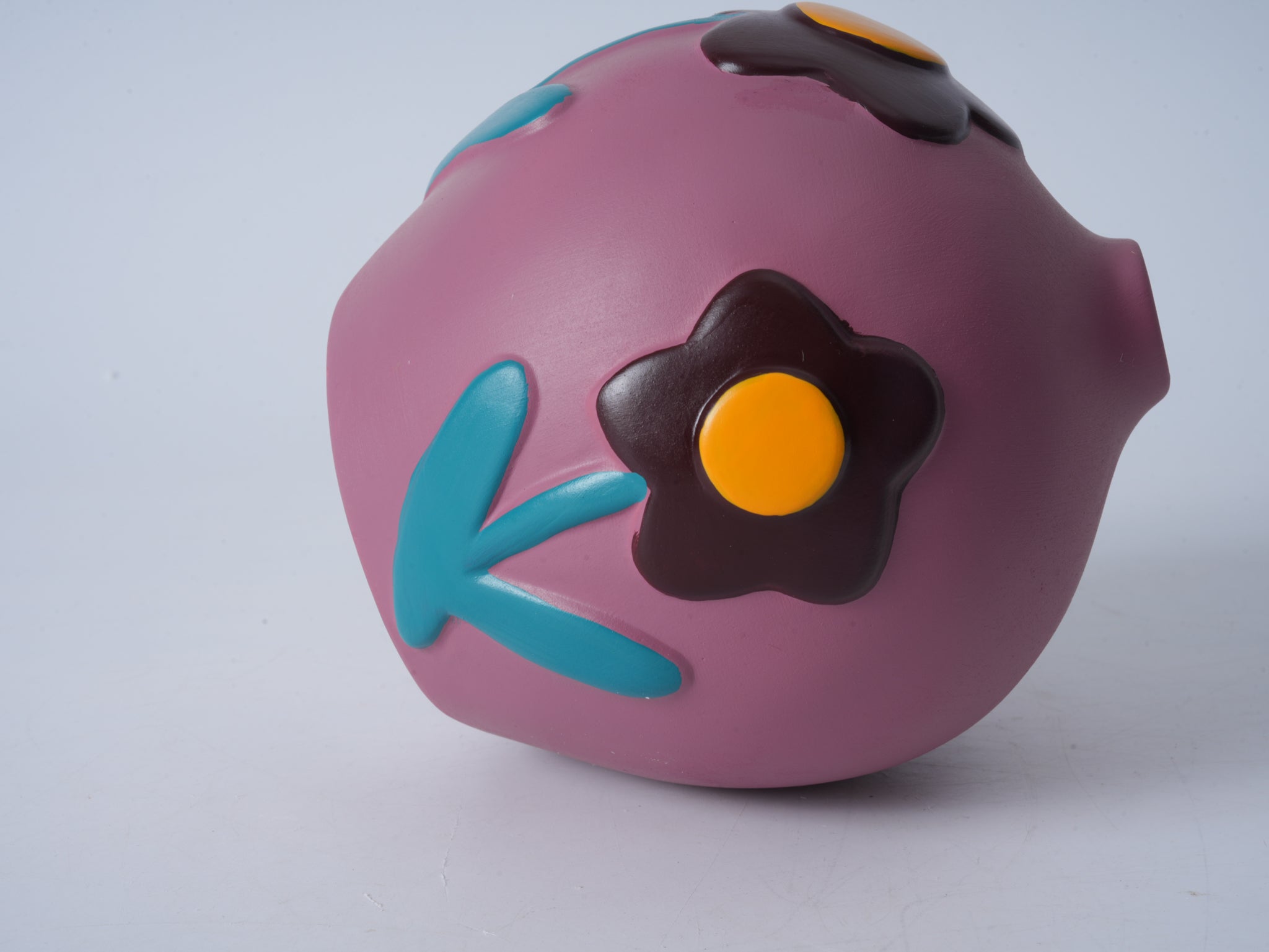 Hand-Painted Ceramic Vase – Small Daisy