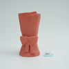 Bow Knot Hand-Held Flower Vase, Maple Red