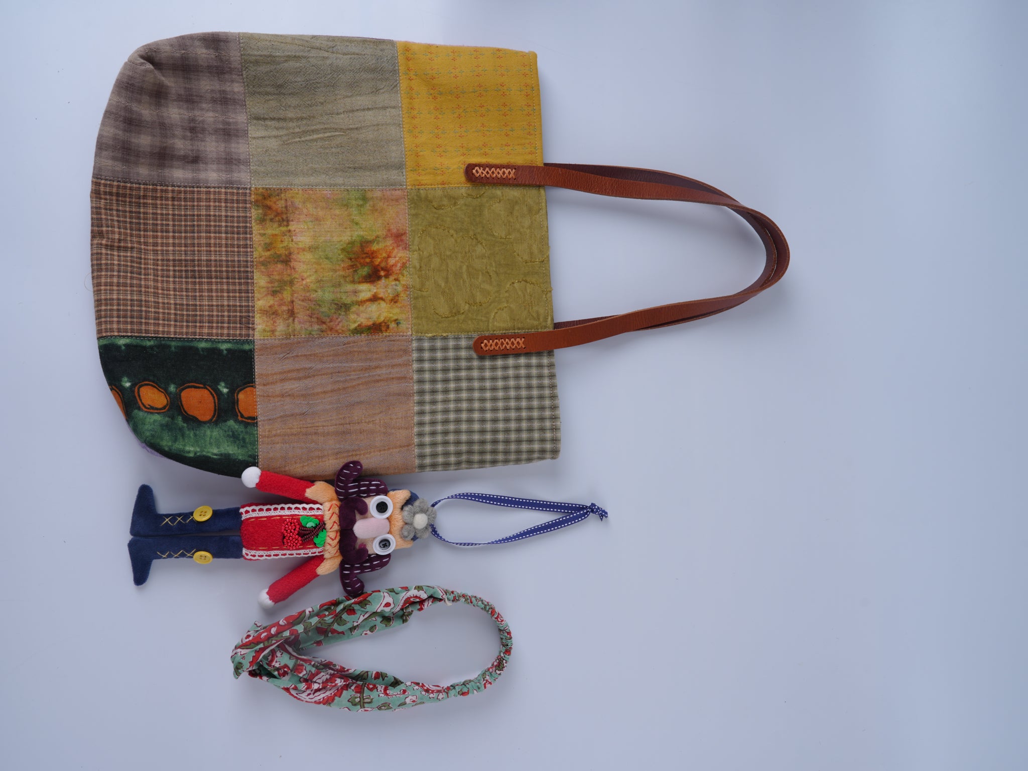 Hand-dyed Fabric Headband