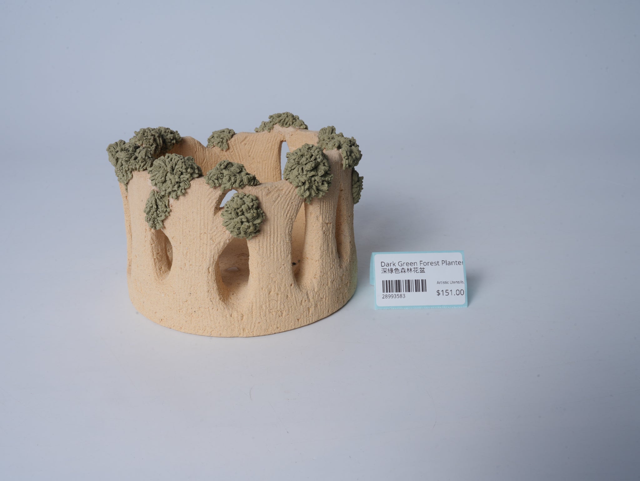 Dark Green Forest Planter