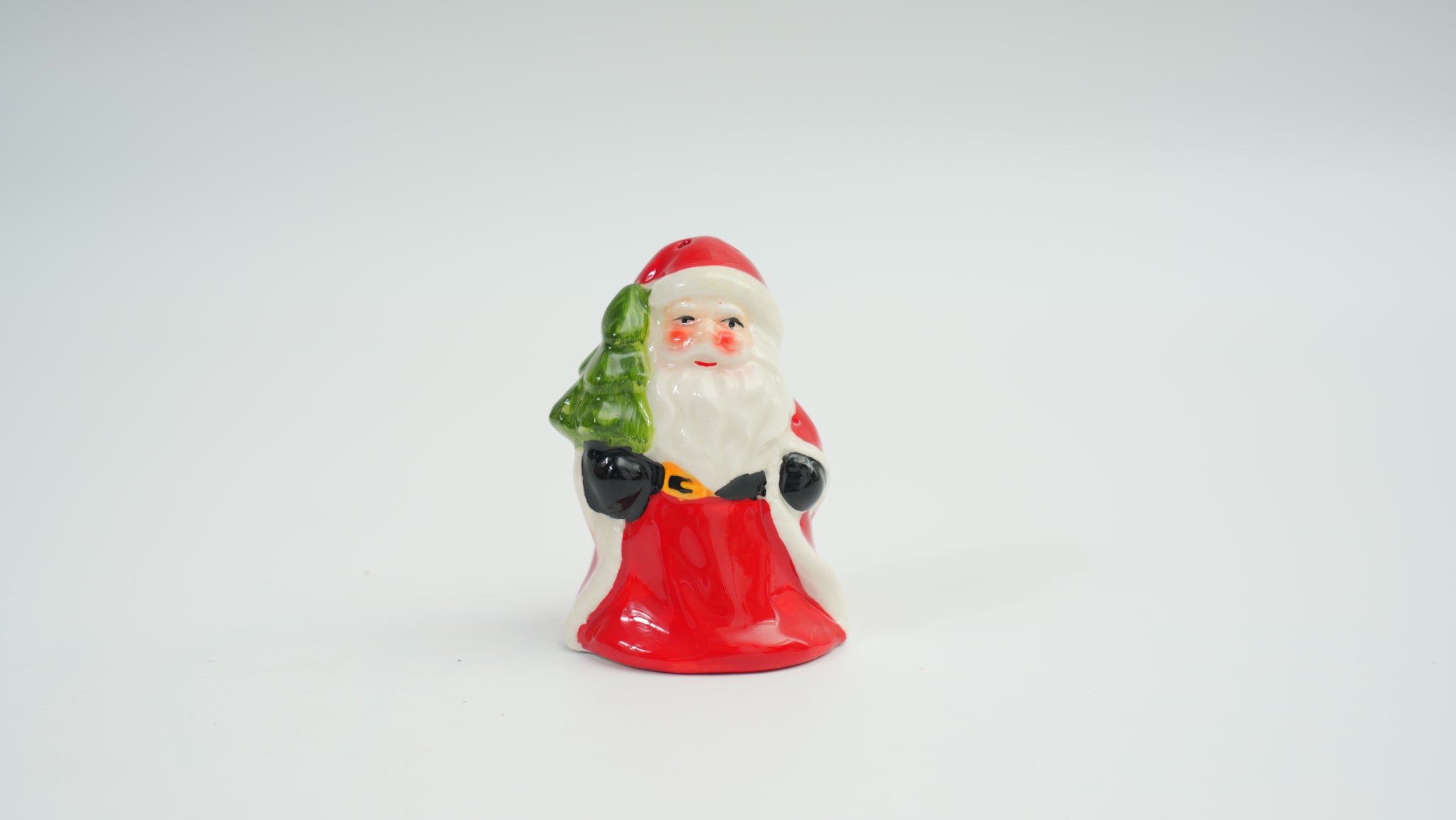 Santa Claus Ceramic Figurine Set