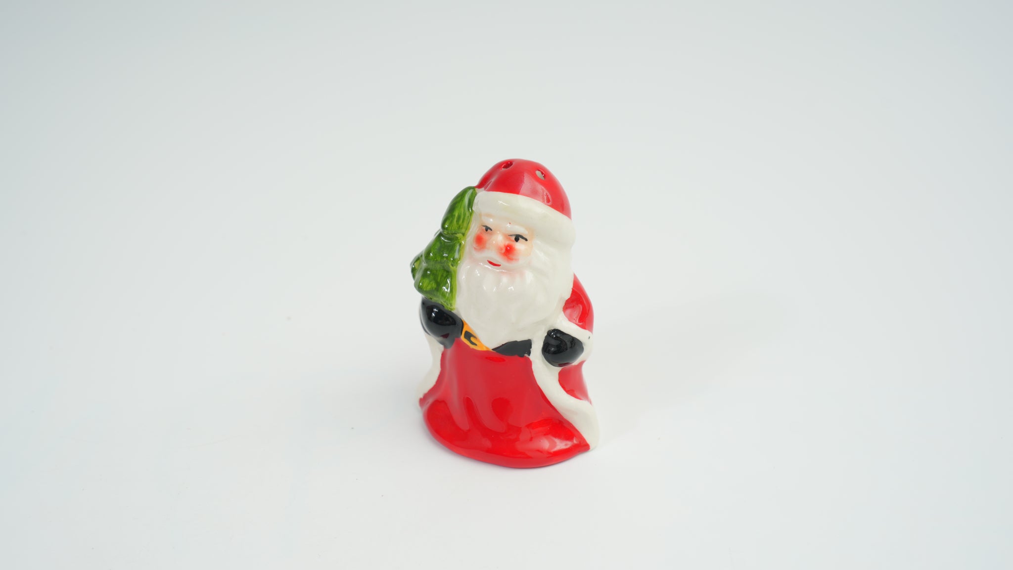 Santa Claus Ceramic Figurine Set