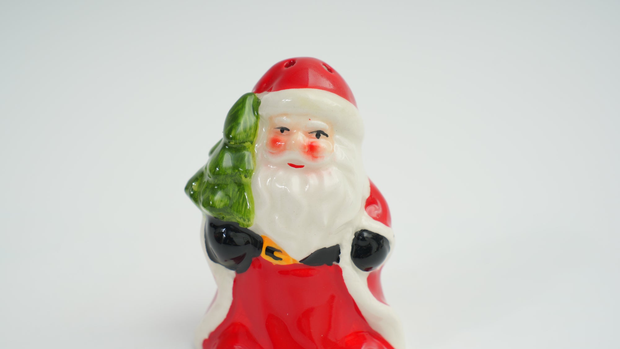 Santa Claus Ceramic Figurine Set