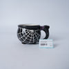 Spiderweb Black Ceramic Mug