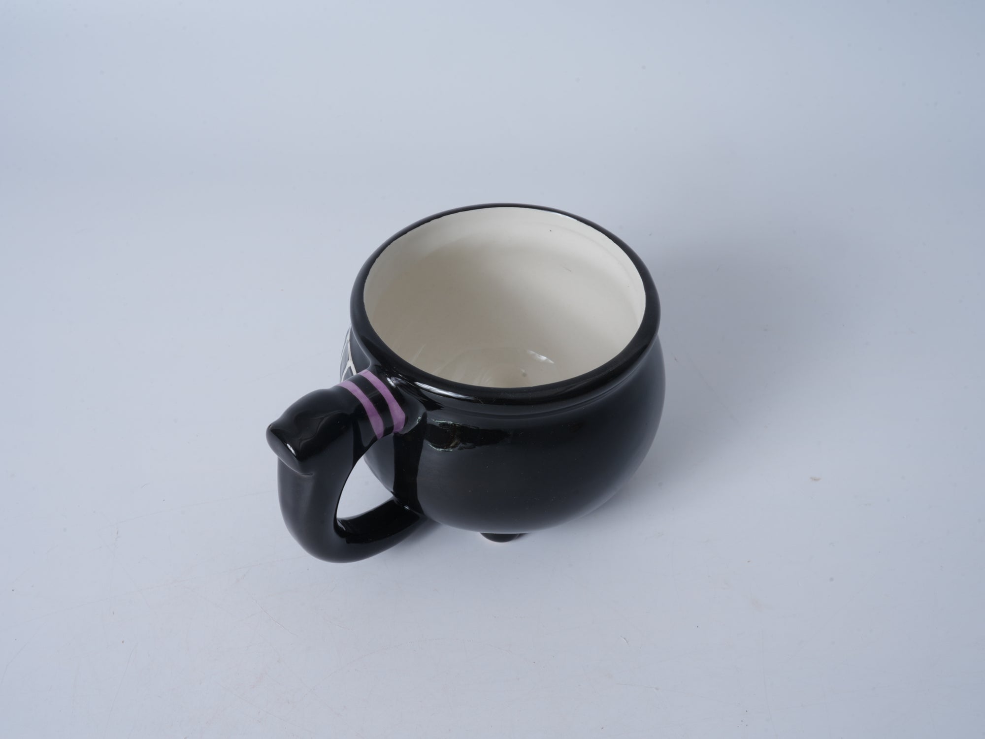 Spiderweb Black Ceramic Mug