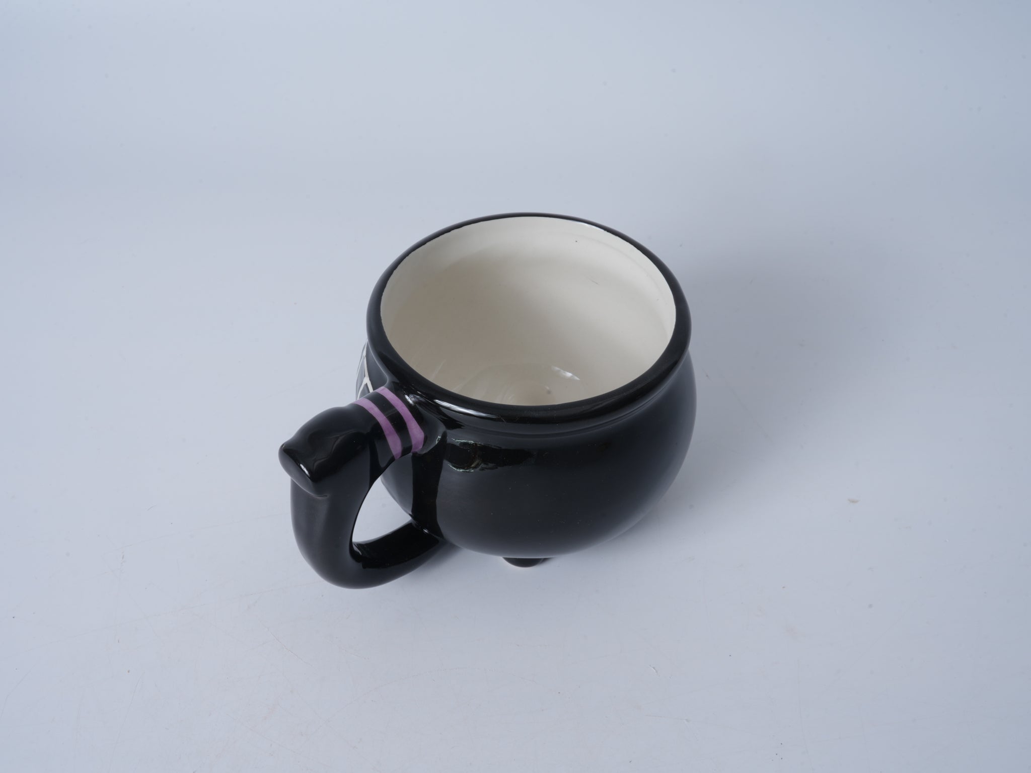 Spiderweb Black Ceramic Mug