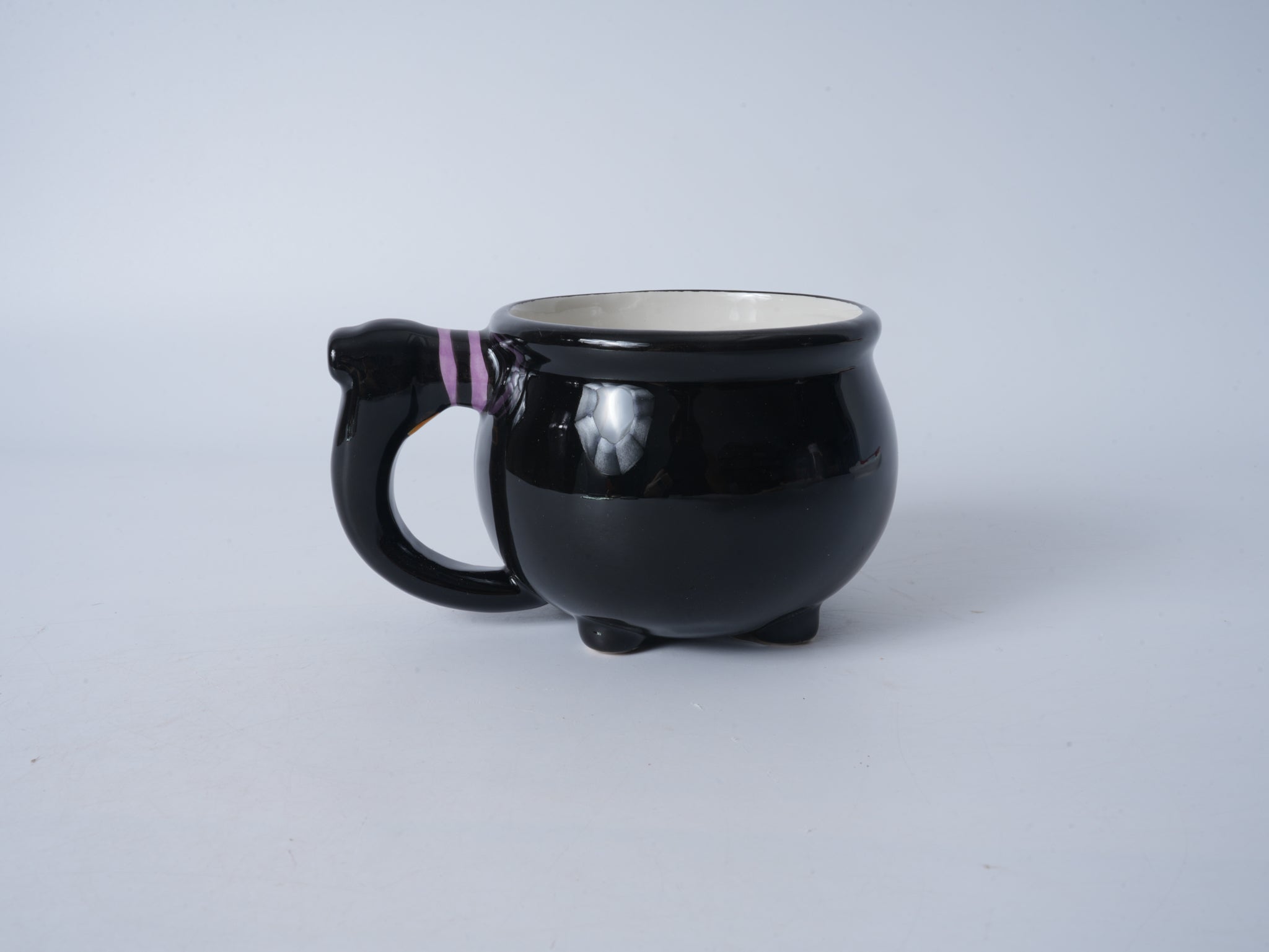 Spiderweb Black Ceramic Mug