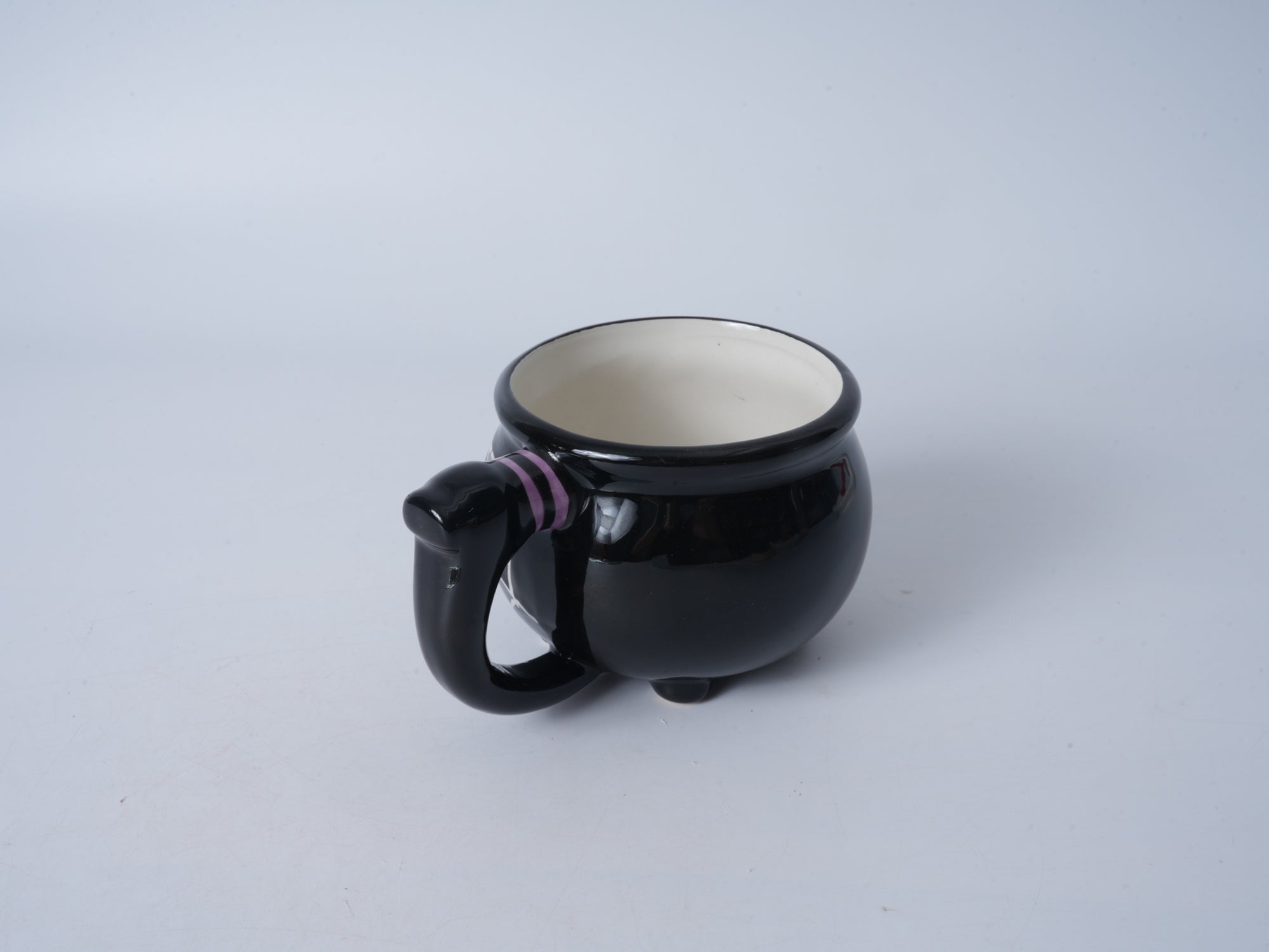 Spiderweb Black Ceramic Mug