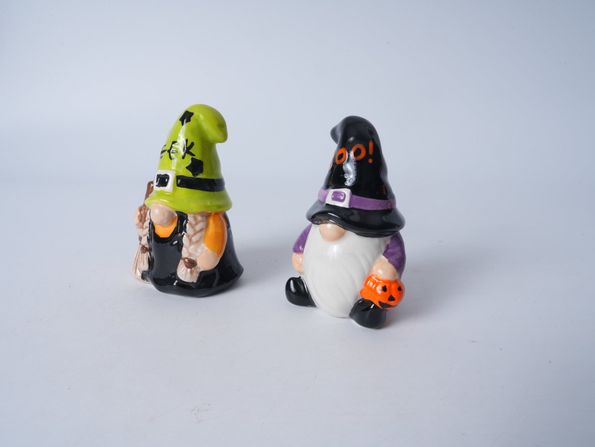Halloween Gnome Ceramic Figurine