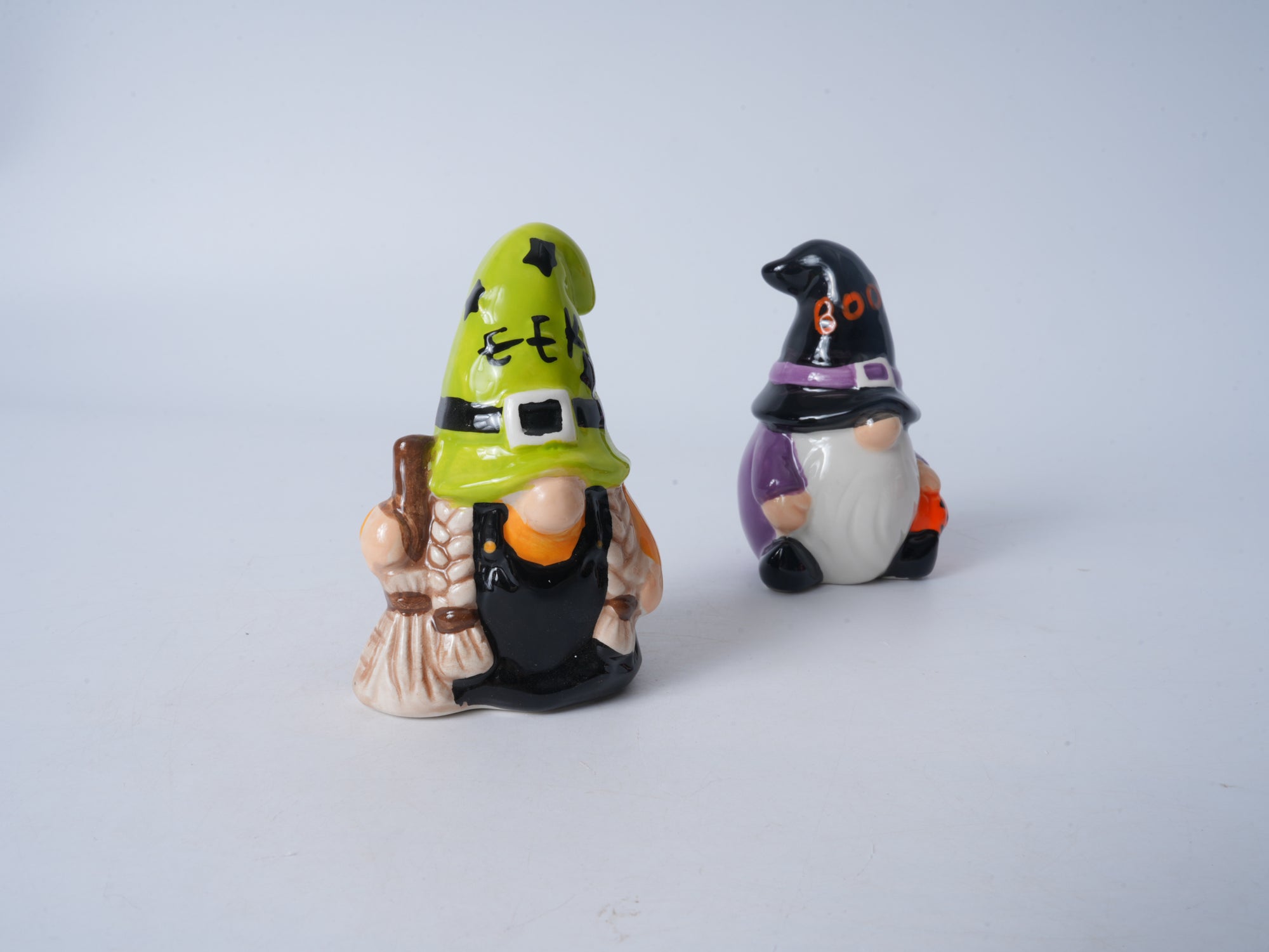 Halloween Gnome Ceramic Figurine