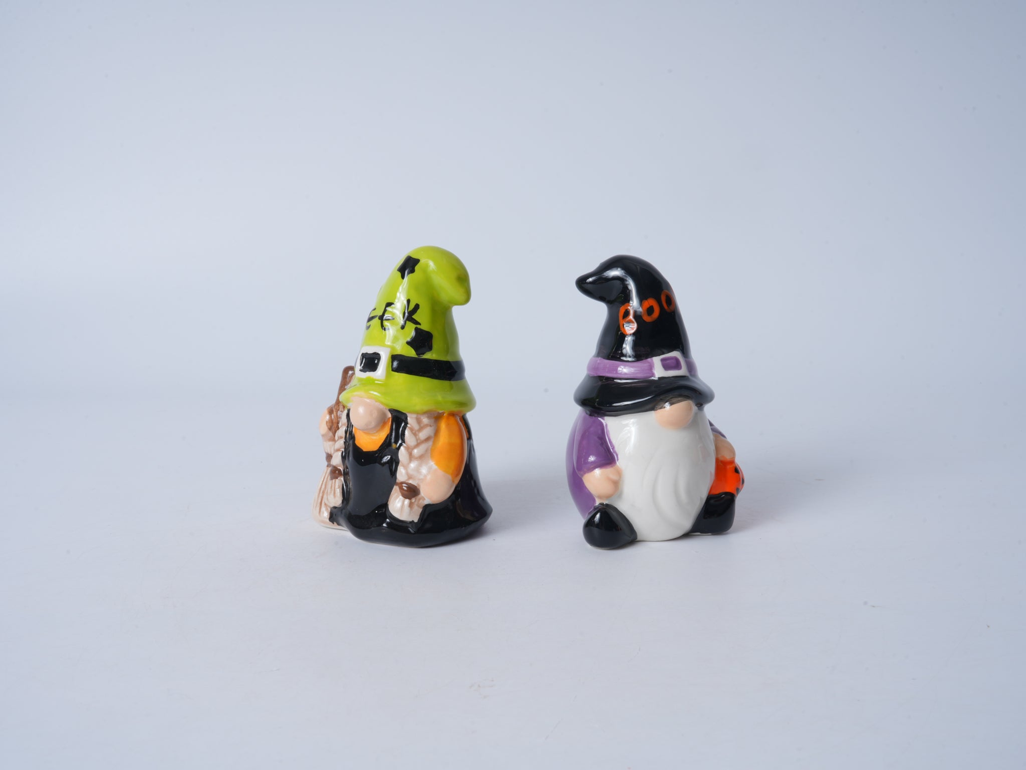 Halloween Gnome Ceramic Figurine