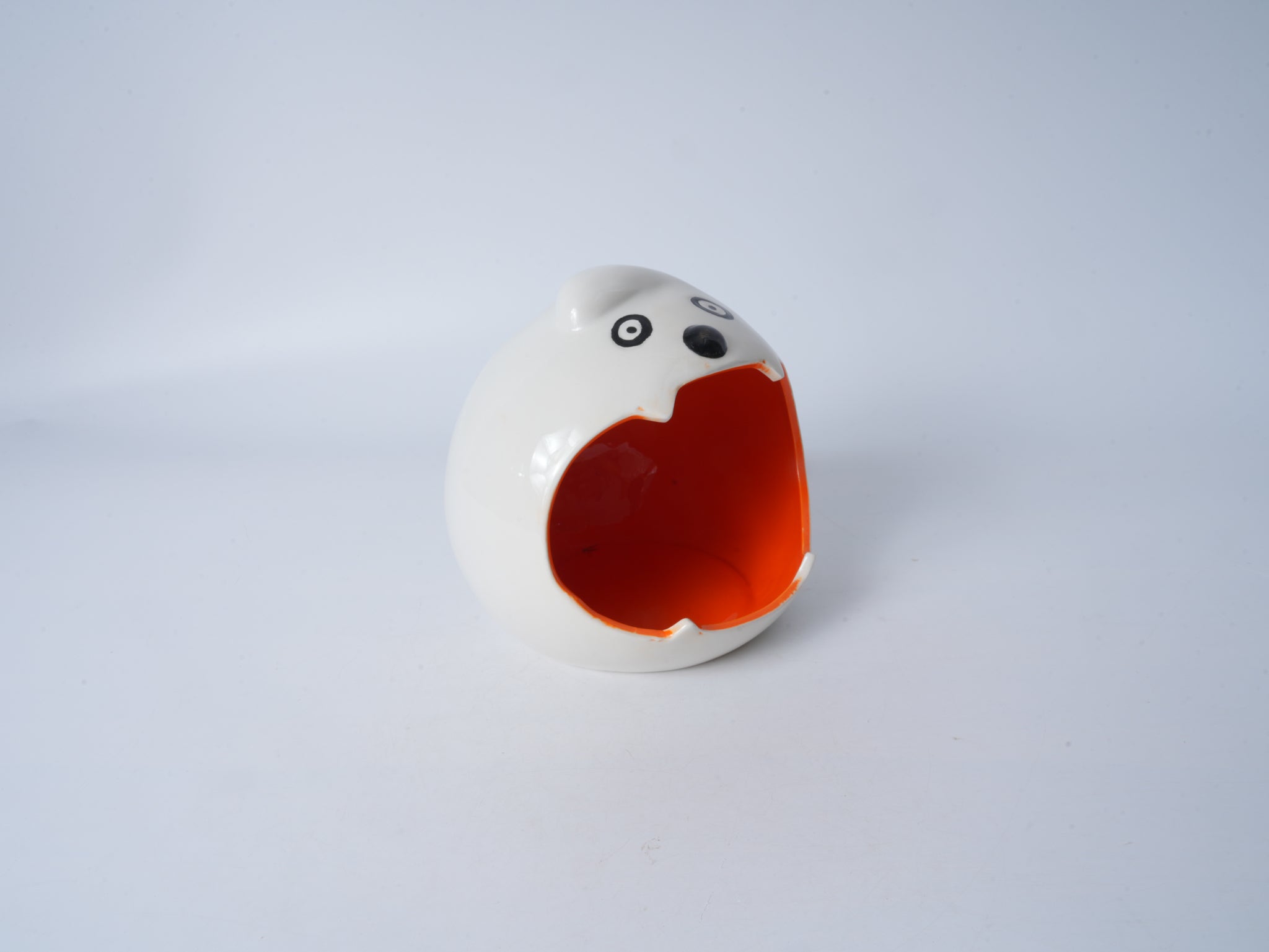 Big-Mouth Ghost Ceramic Storage Jar