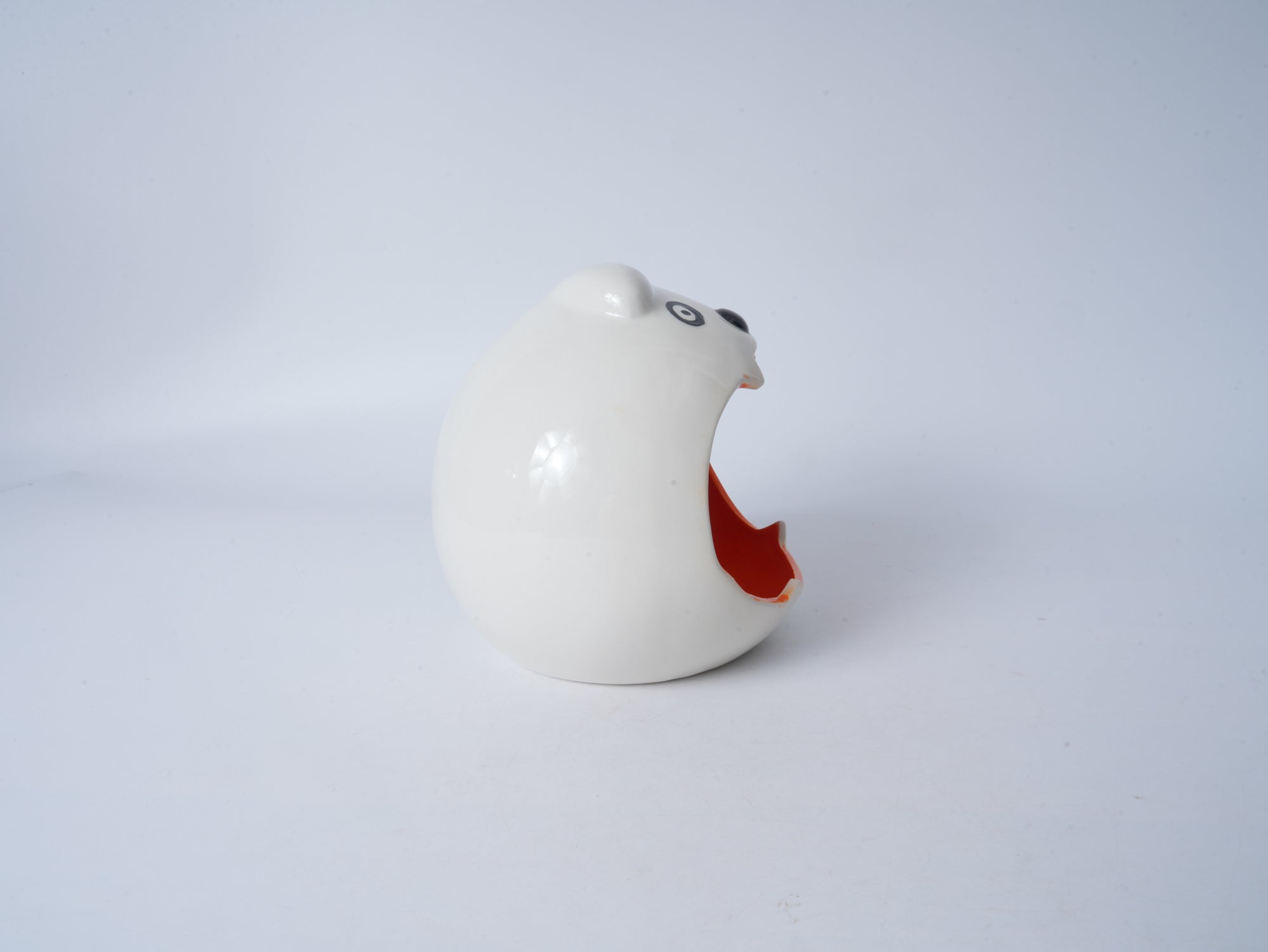 Big-Mouth Ghost Ceramic Storage Jar