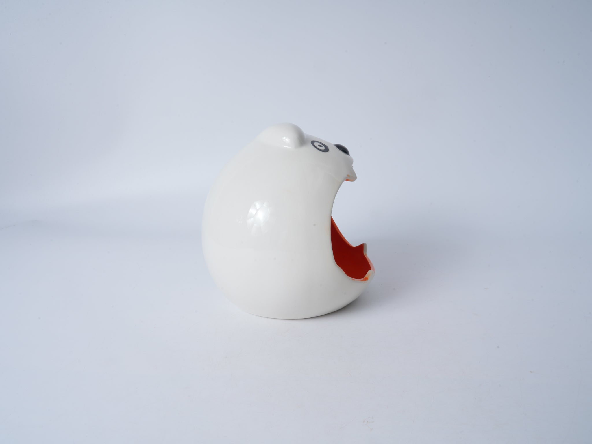 Big-Mouth Ghost Ceramic Storage Jar