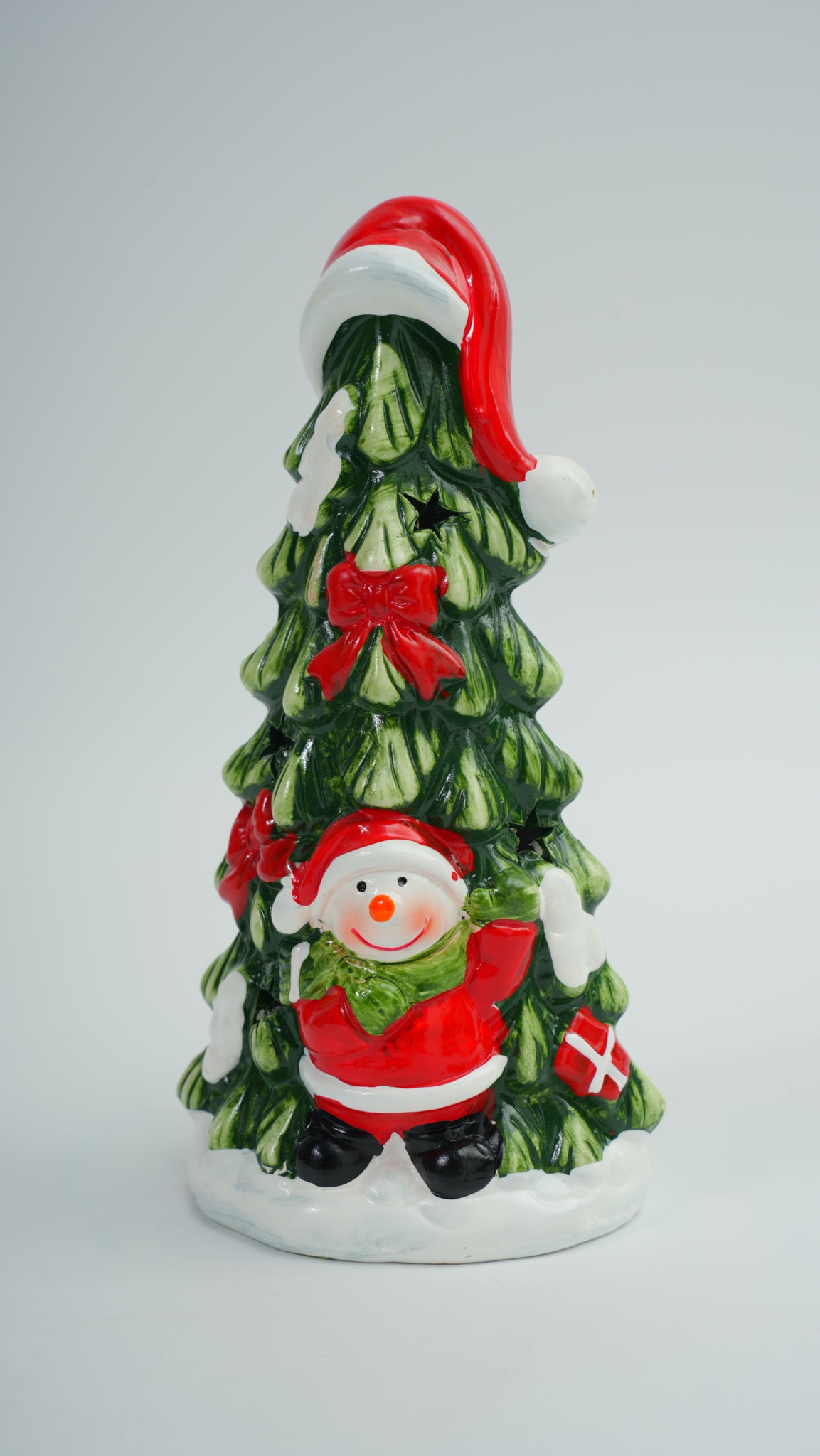 Christmas Tree Ceramic Figurine - Large