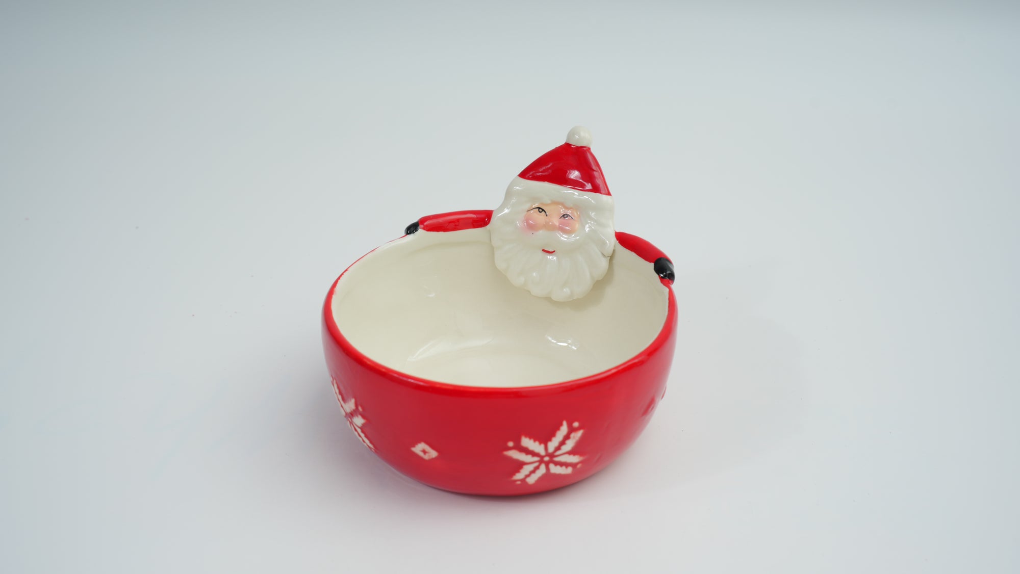 Santa Claus Ceramic Bowl