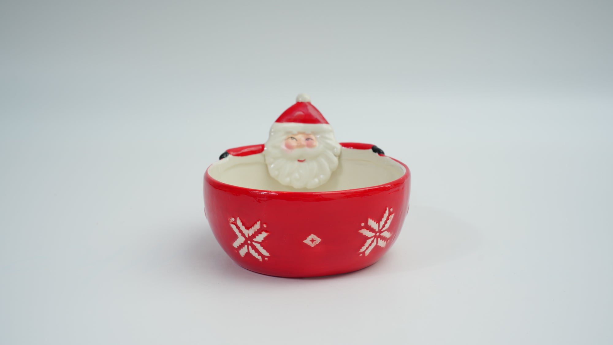 Santa Claus Ceramic Bowl