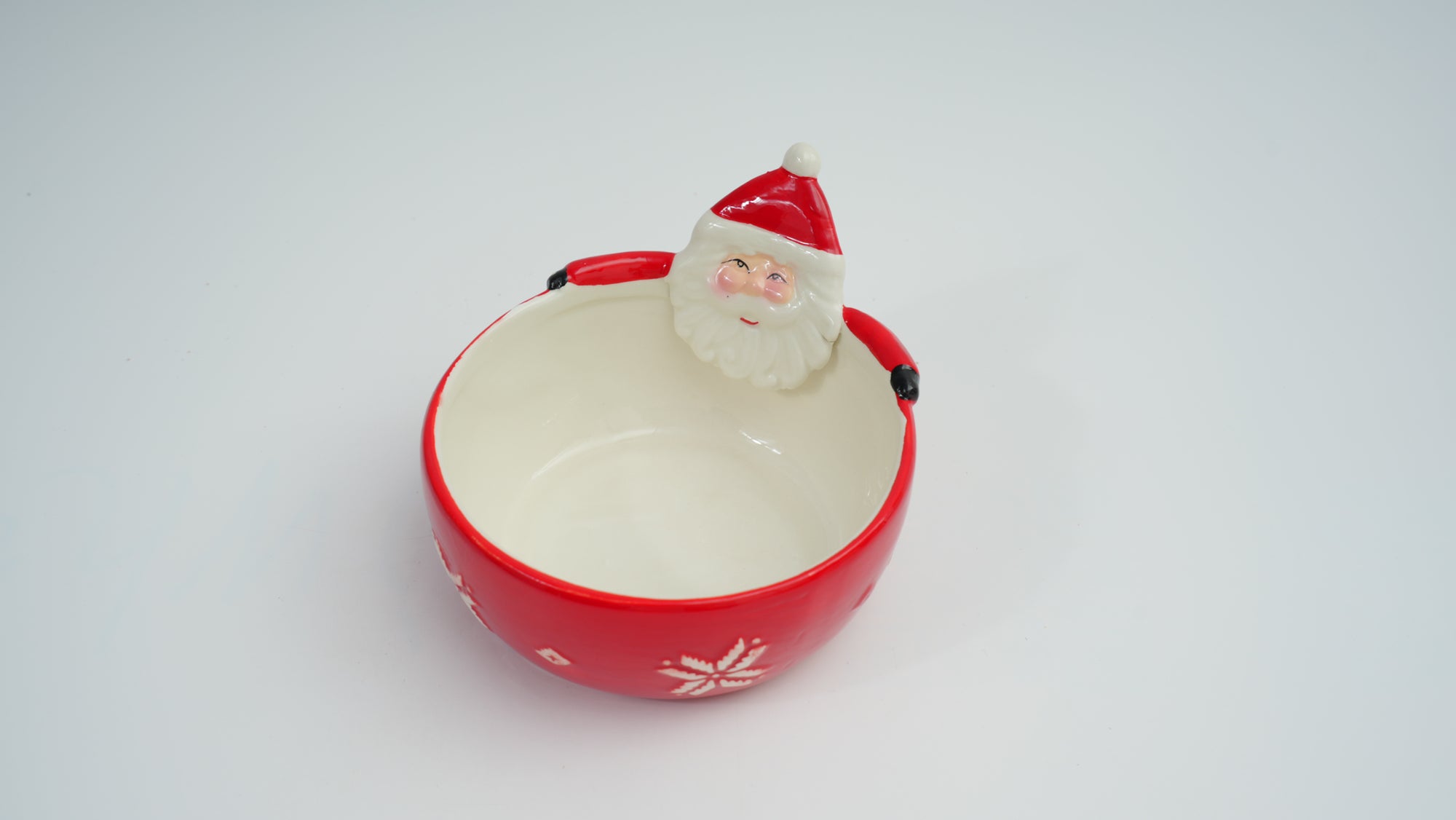 Santa Claus Ceramic Bowl