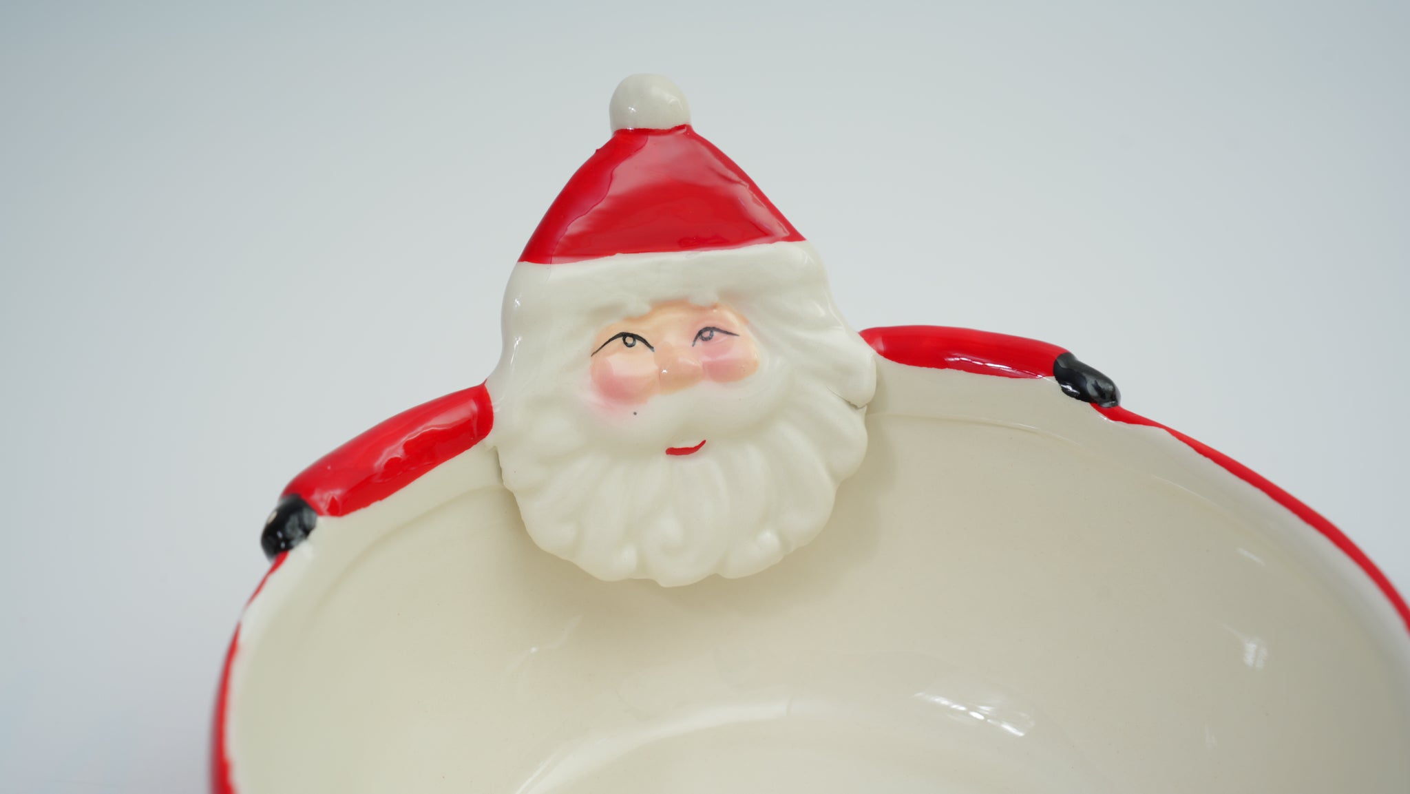 Santa Claus Ceramic Bowl