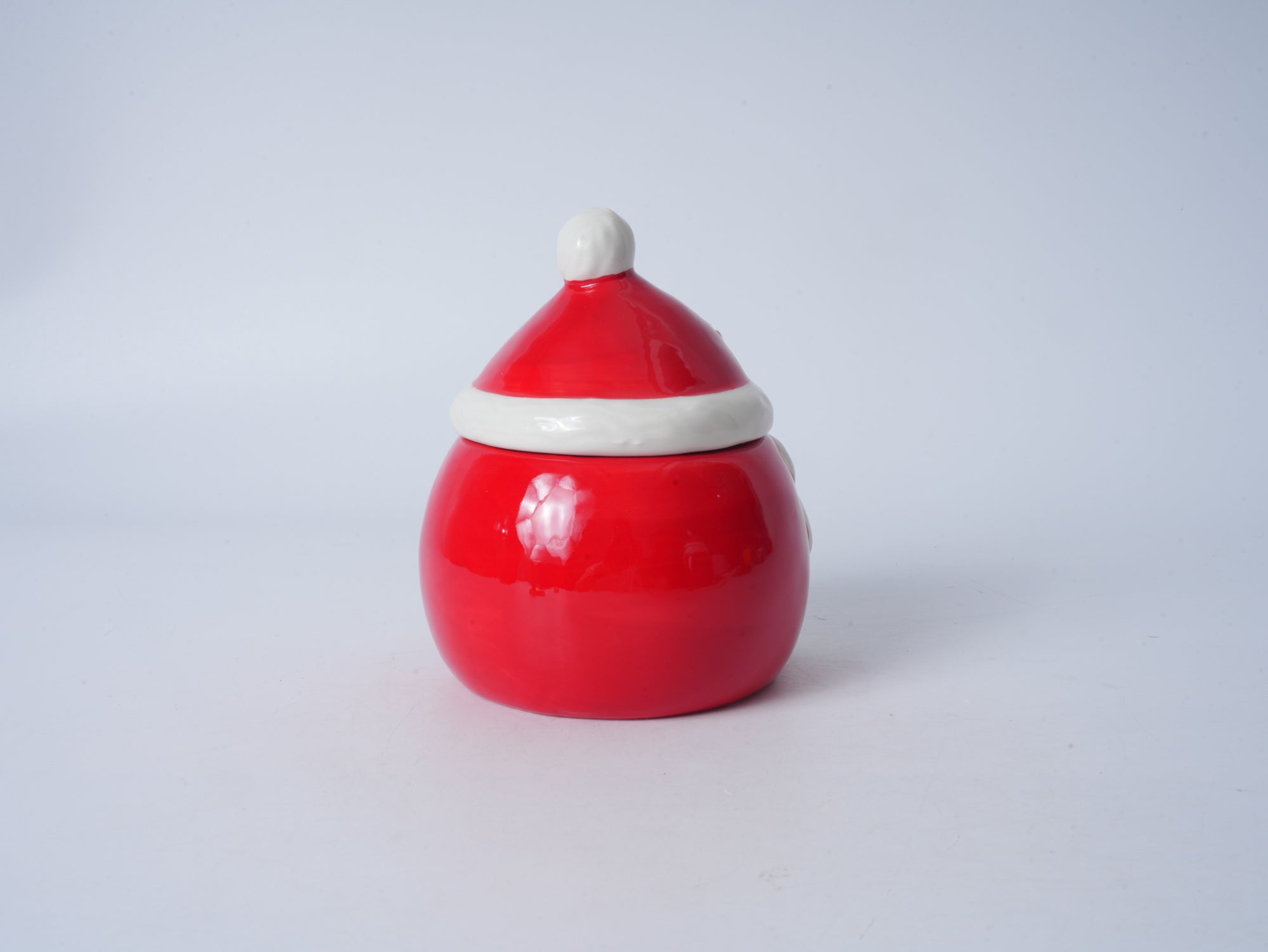 Santa Claus Ceramic Lidded Mug - Small