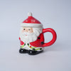 Santa Claus Ceramic Handle Mug