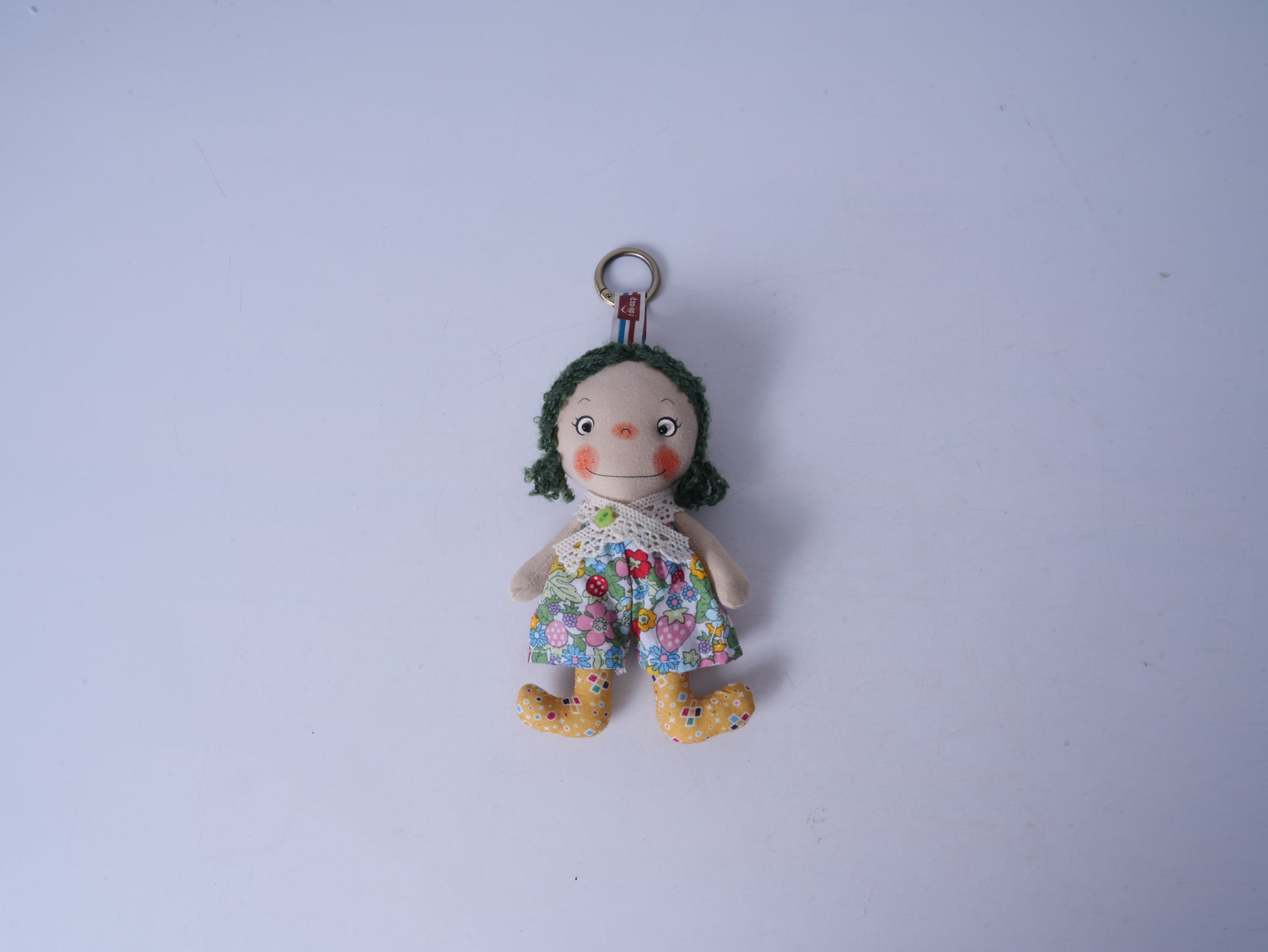 Cheeky Girl Fabric Figurine (Yellow)