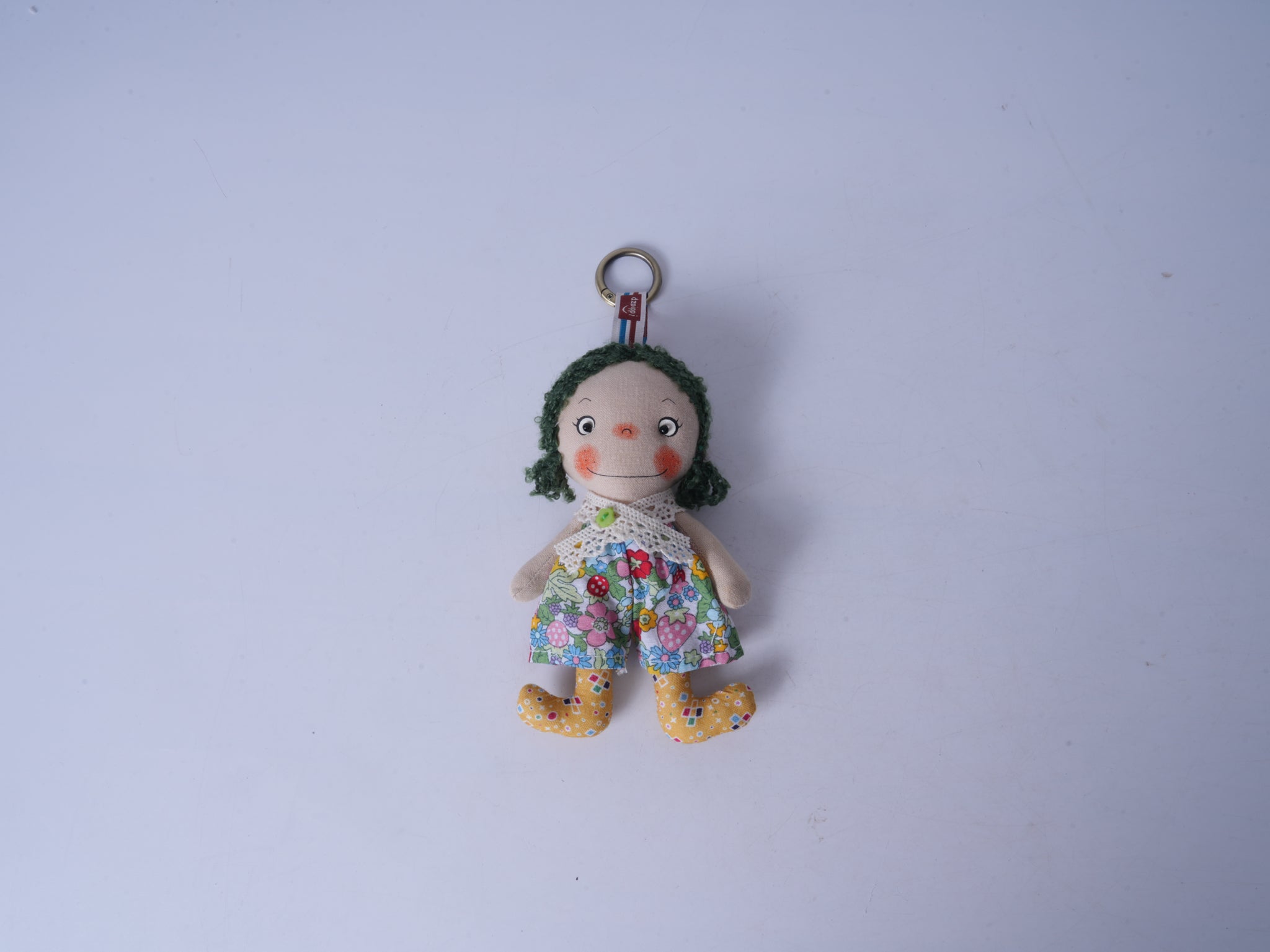 Cheeky Girl Fabric Figurine (Yellow)