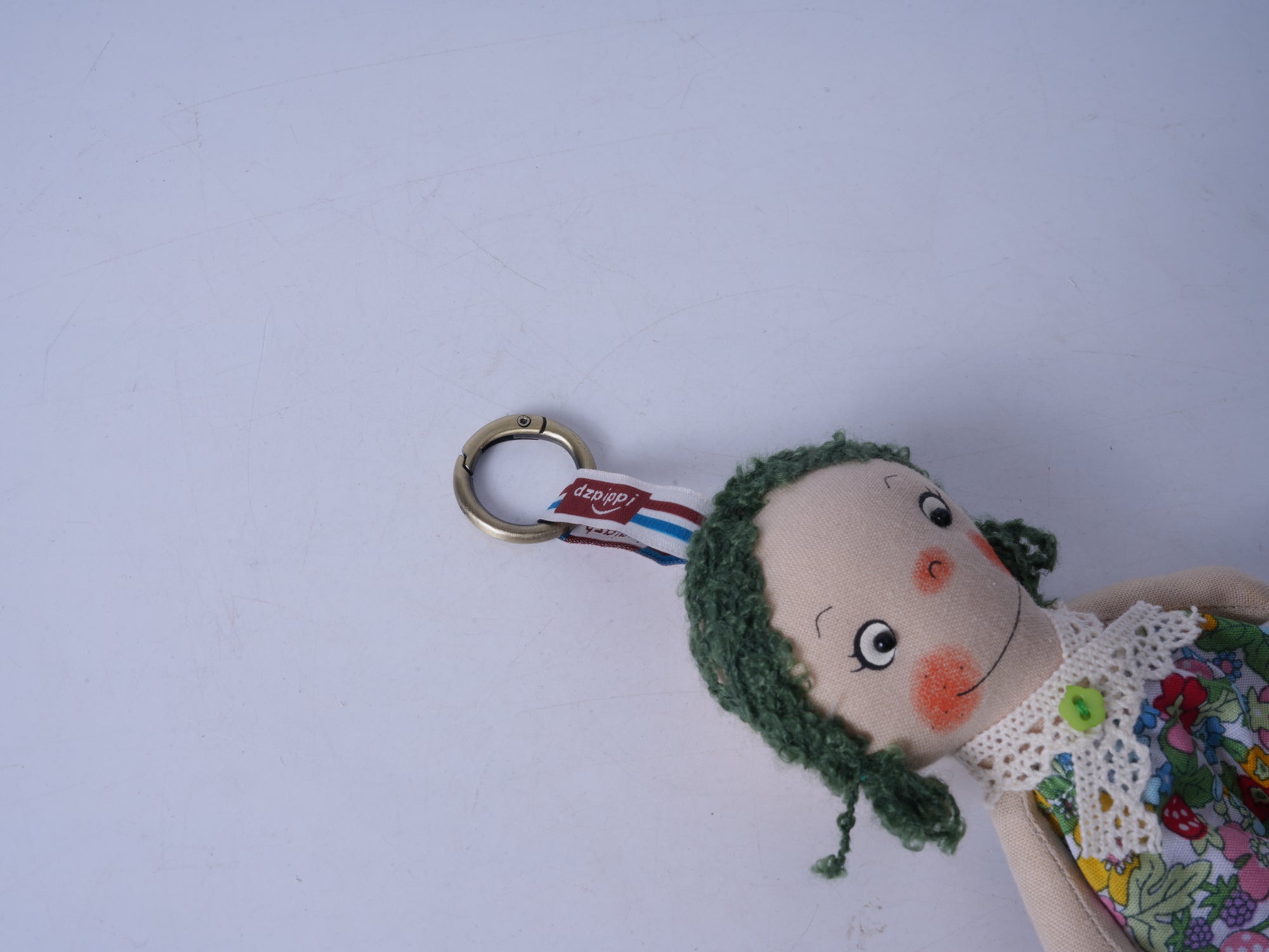 Cheeky Girl Fabric Figurine (Yellow)