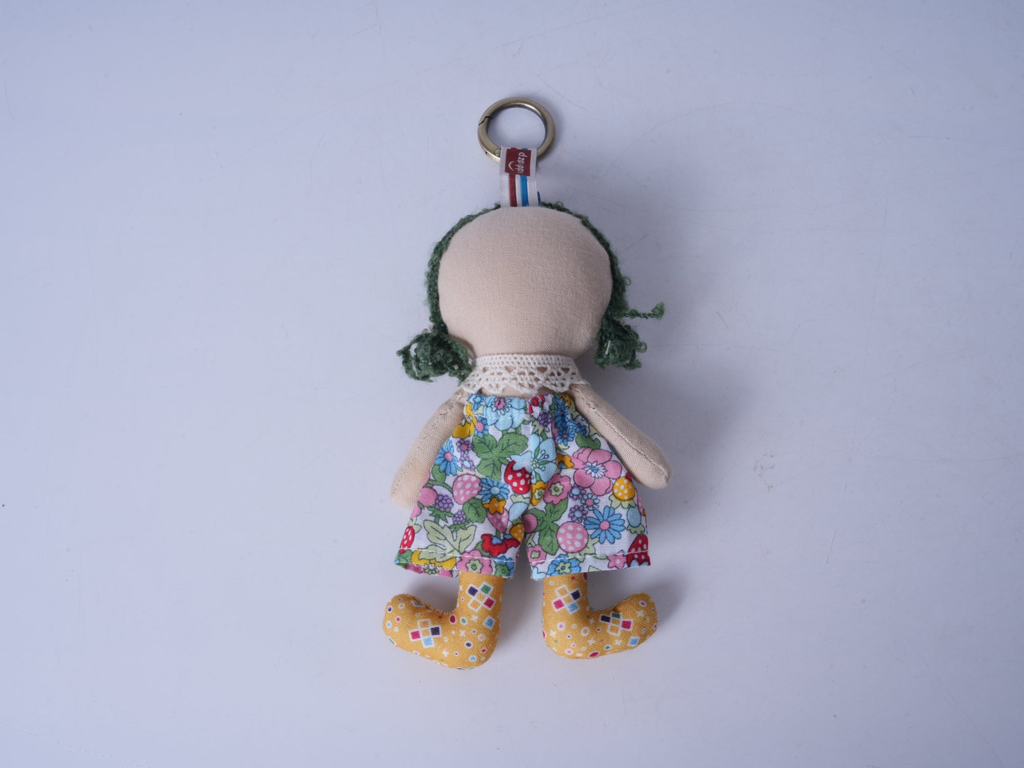 Cheeky Girl Fabric Figurine (Yellow)