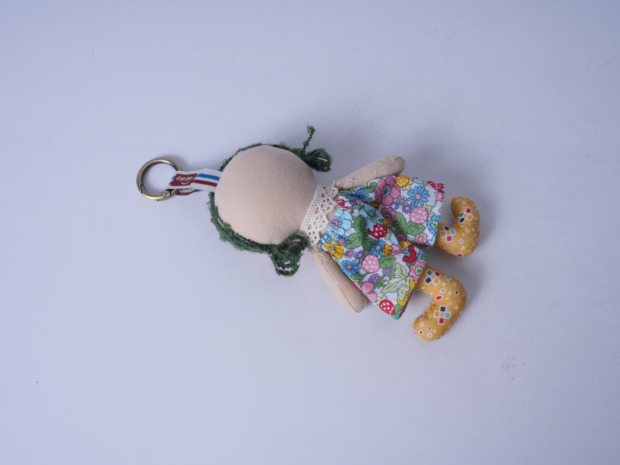 Cheeky Girl Fabric Figurine (Yellow)