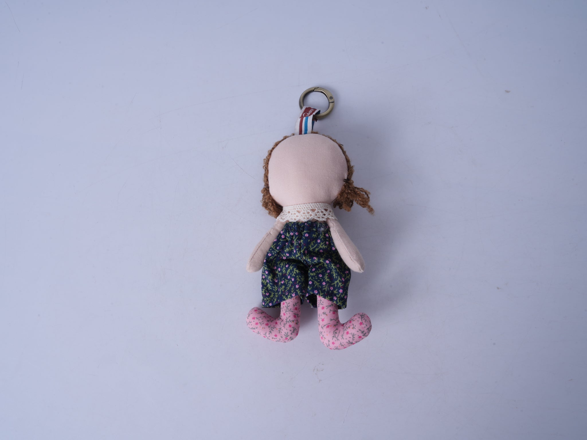 Cheeky Girl Fabric Figurine (Pink)