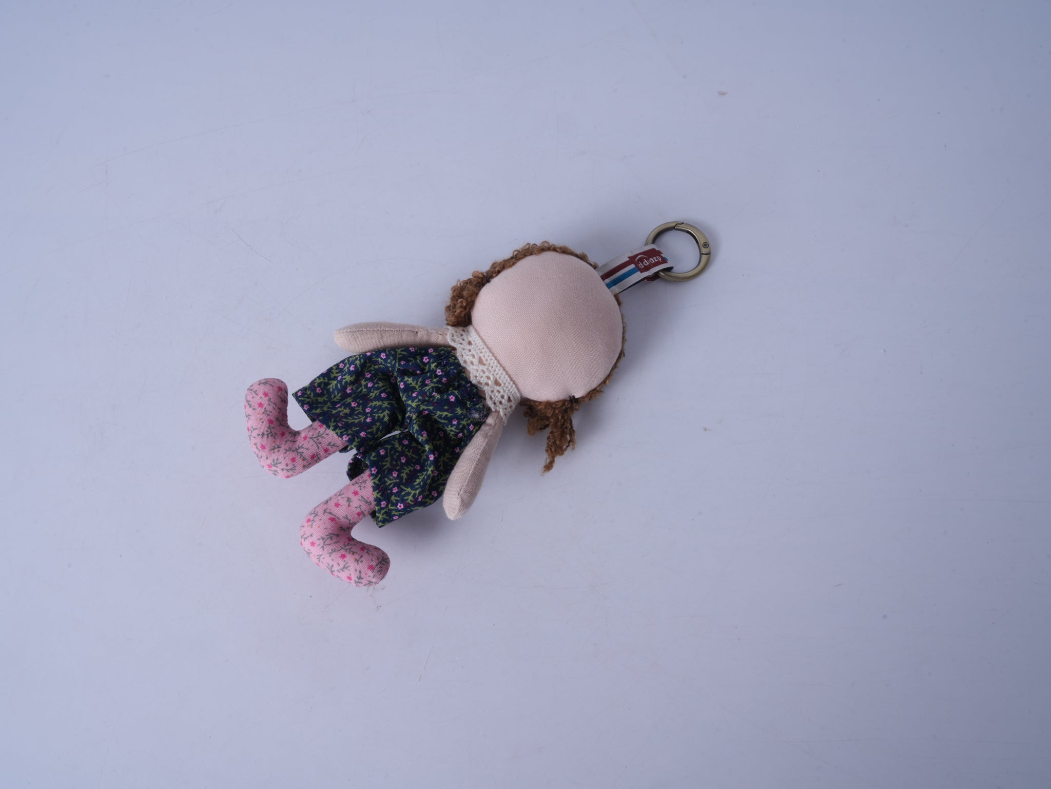 Cheeky Girl Fabric Figurine (Pink)