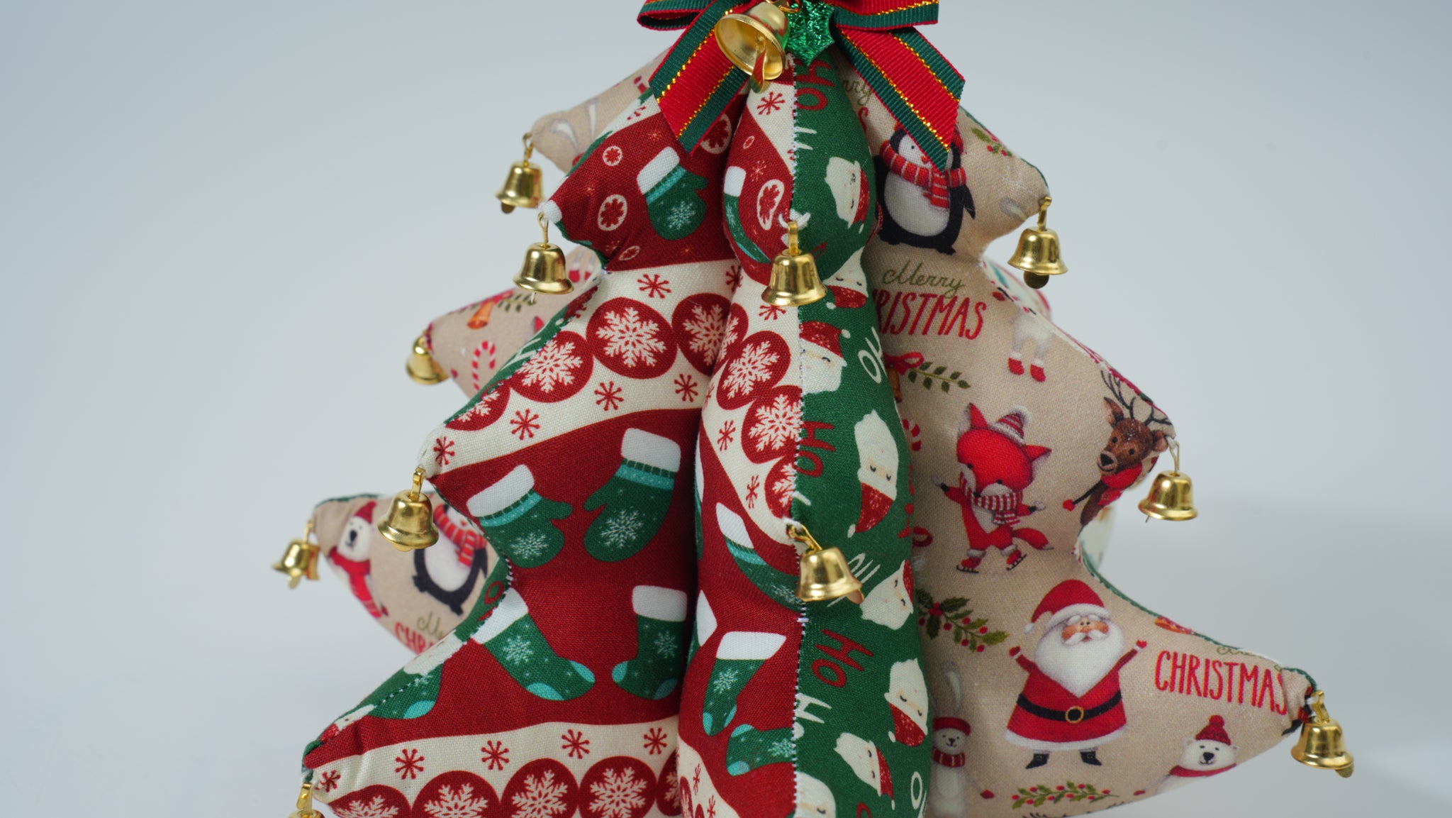 Christmas Tree Fabric Figurine
