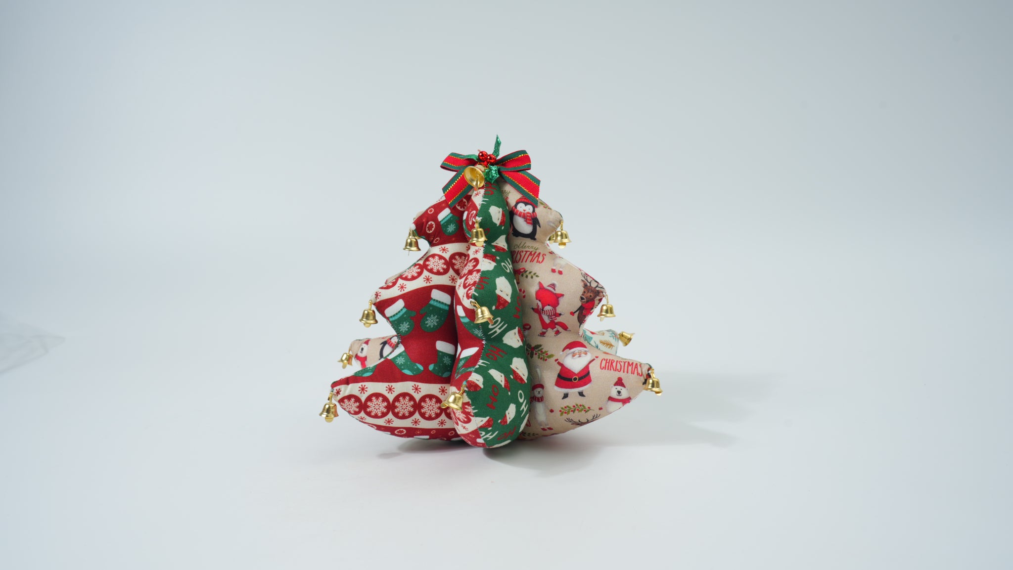Christmas Tree Fabric Figurine