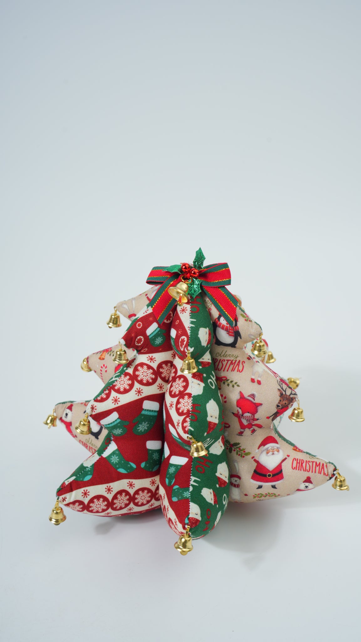 Christmas Tree Fabric Figurine
