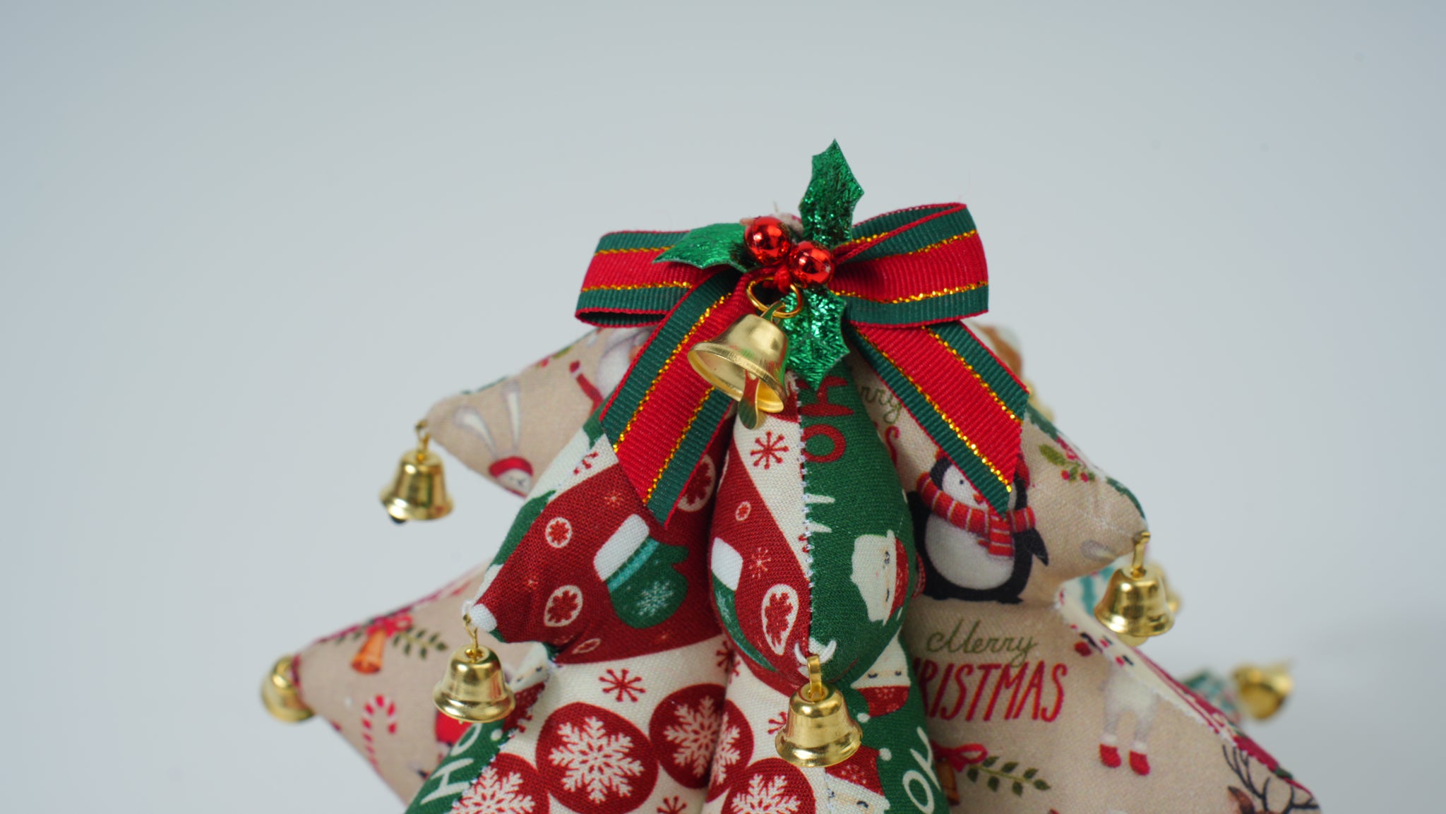 Christmas Tree Fabric Figurine