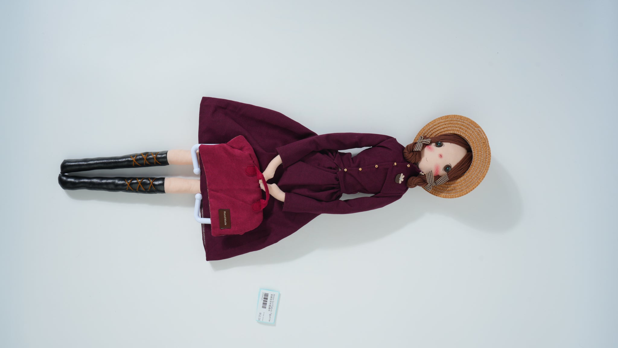 Anna Girl Fabric Figurine