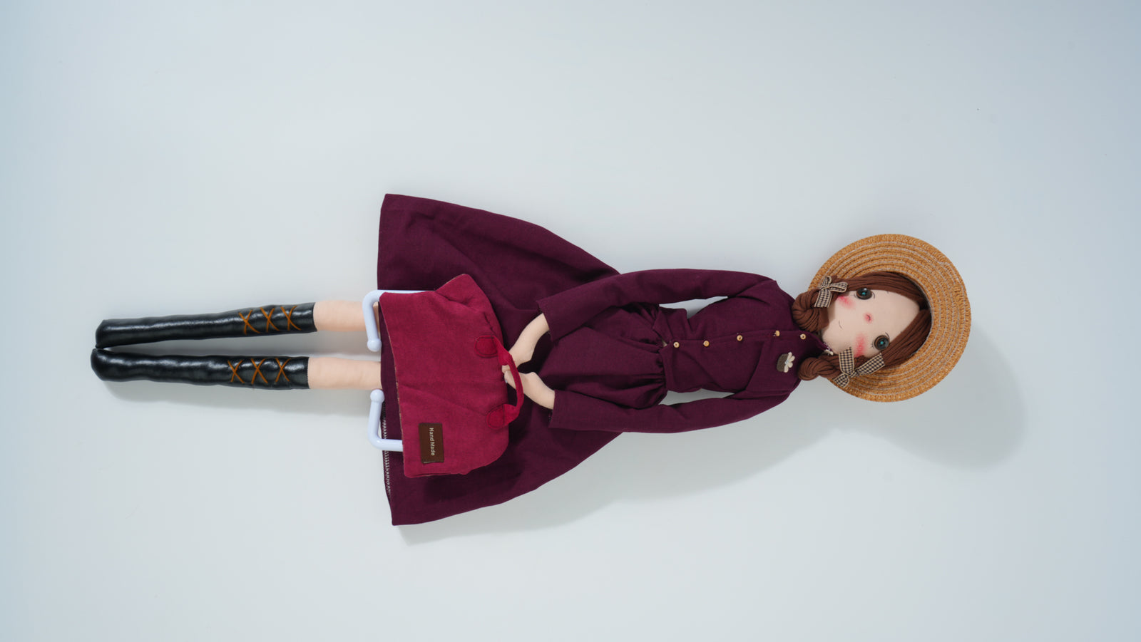 Anna Girl Fabric Figurine