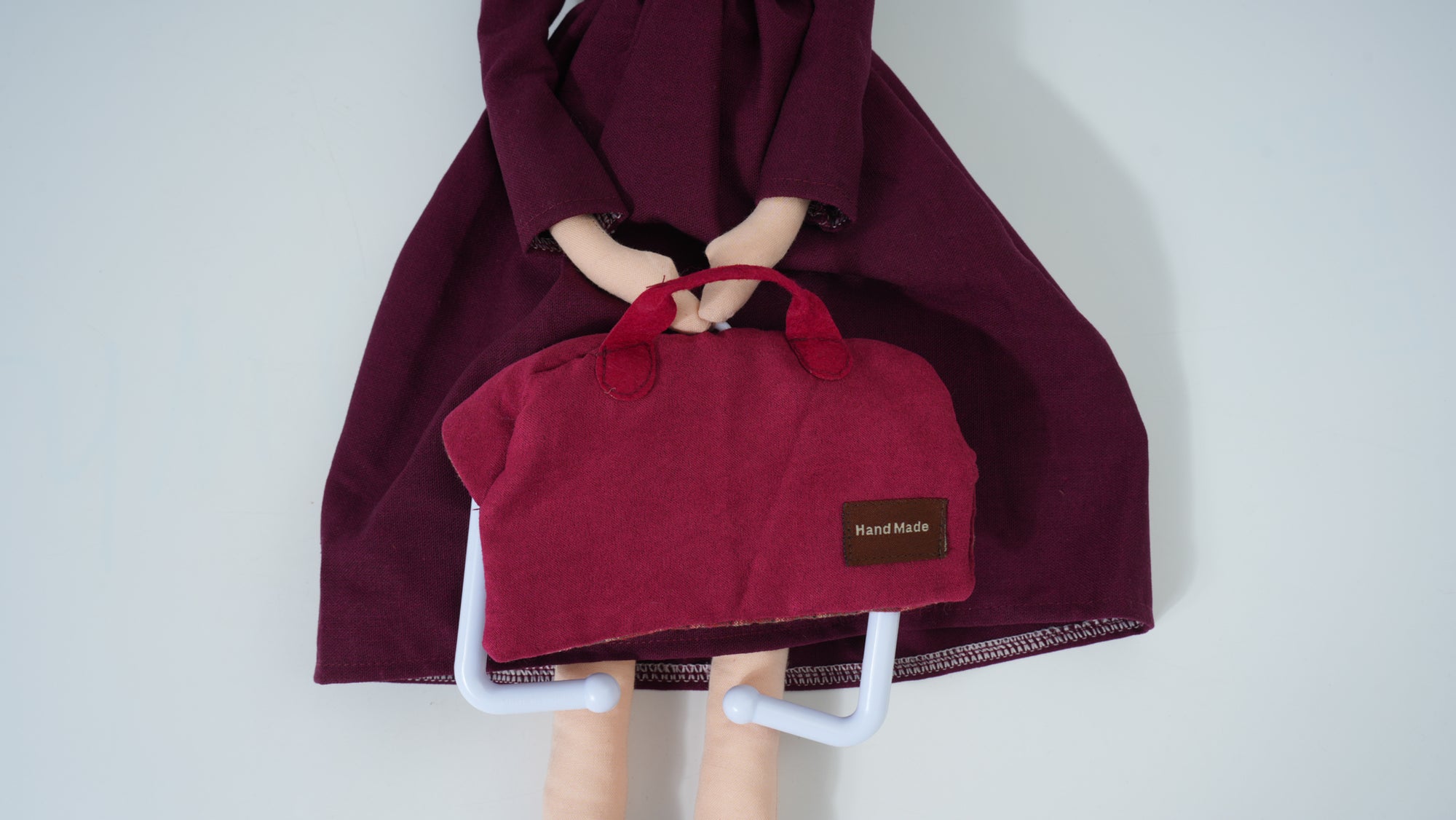 Anna Girl Fabric Figurine