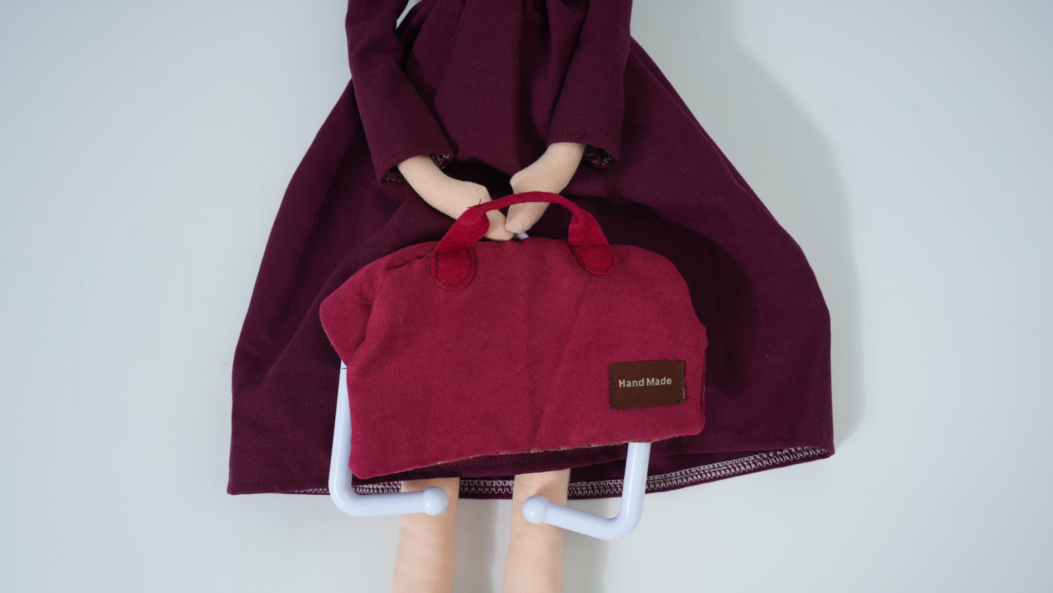 Anna Girl Fabric Figurine