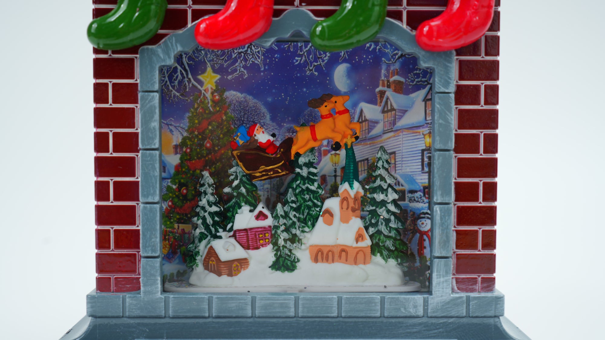 Fireplace Christmas Light