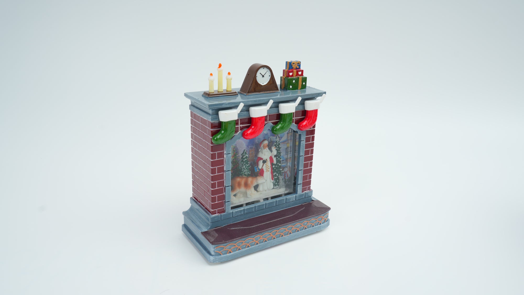 Fireplace Christmas Light