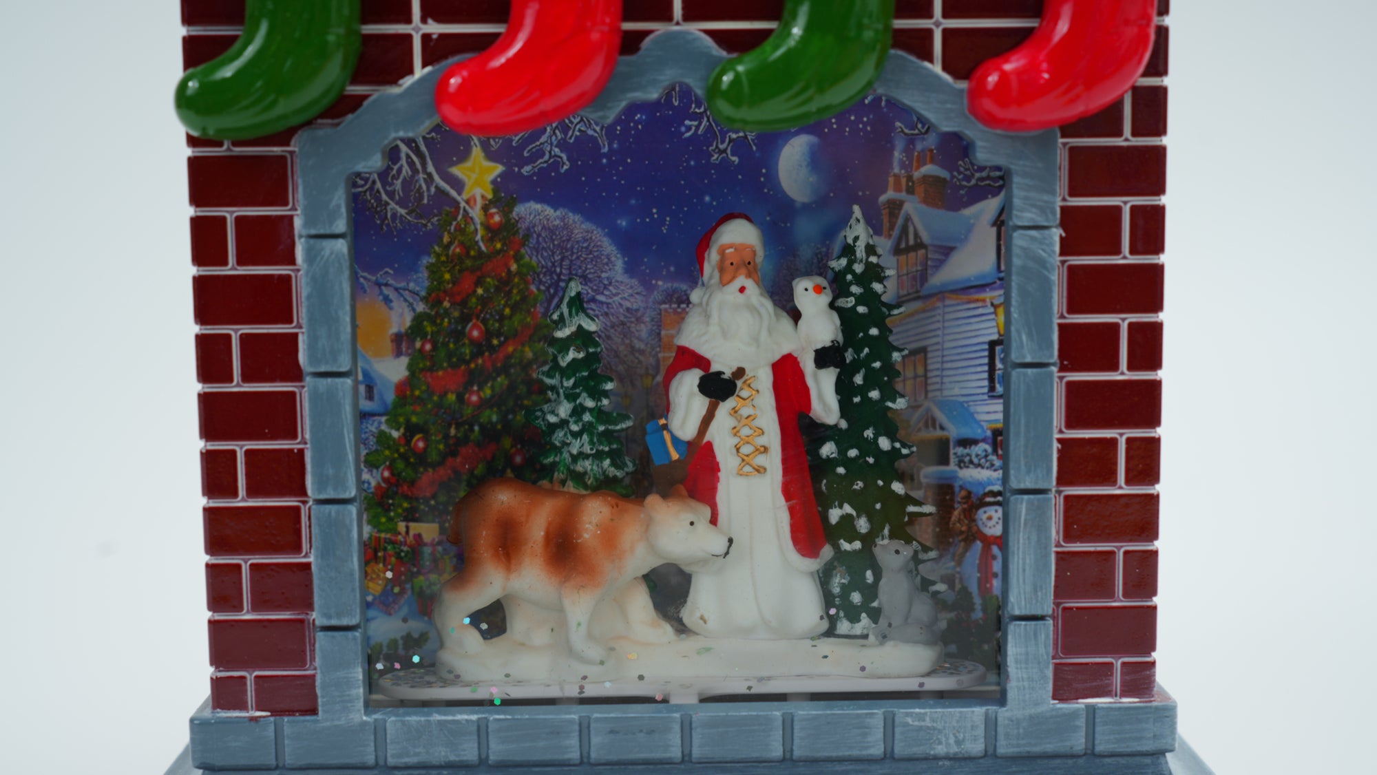 Fireplace Christmas Light