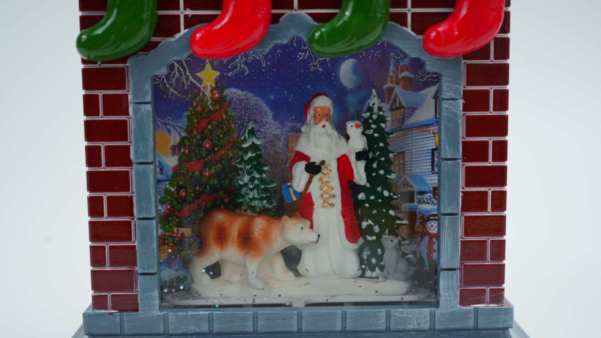 Fireplace Christmas Light