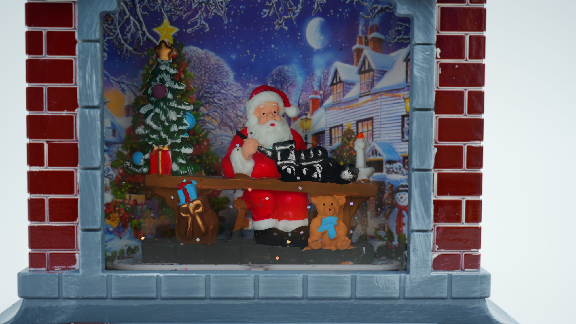 Fireplace Christmas Light