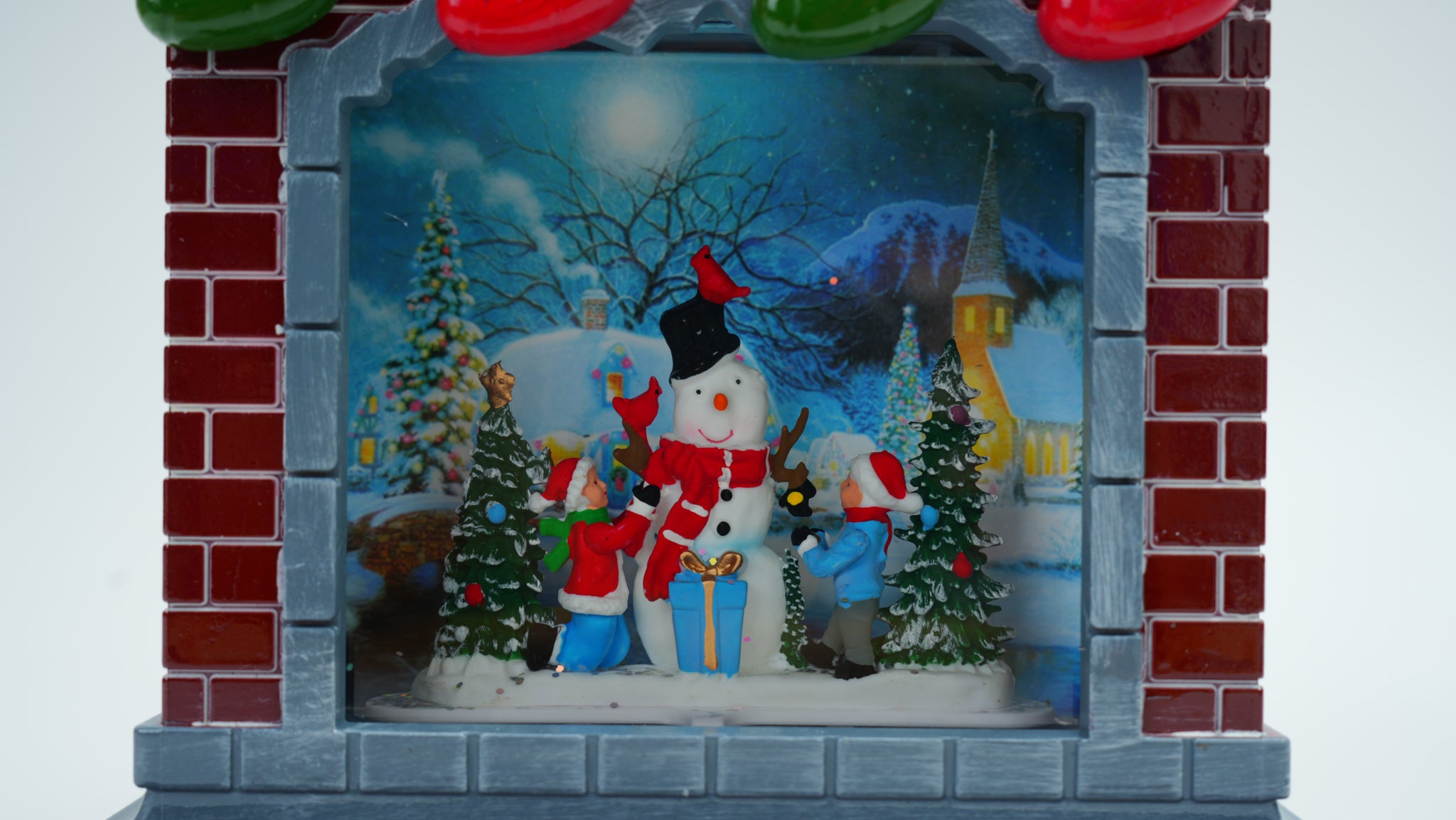 Fireplace Christmas Light