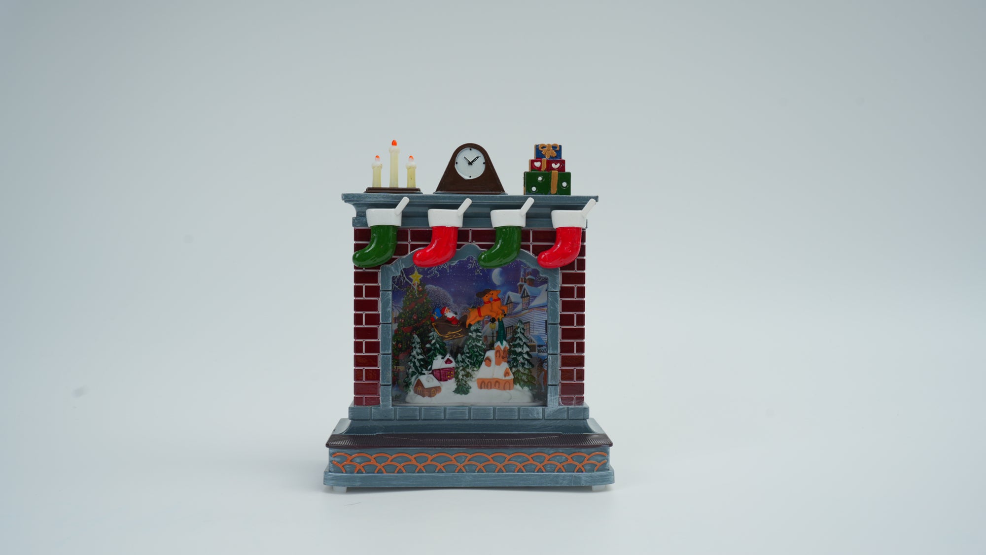 Fireplace Christmas Light