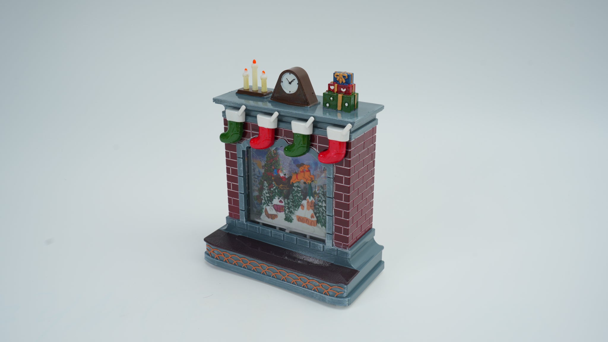 Fireplace Christmas Light